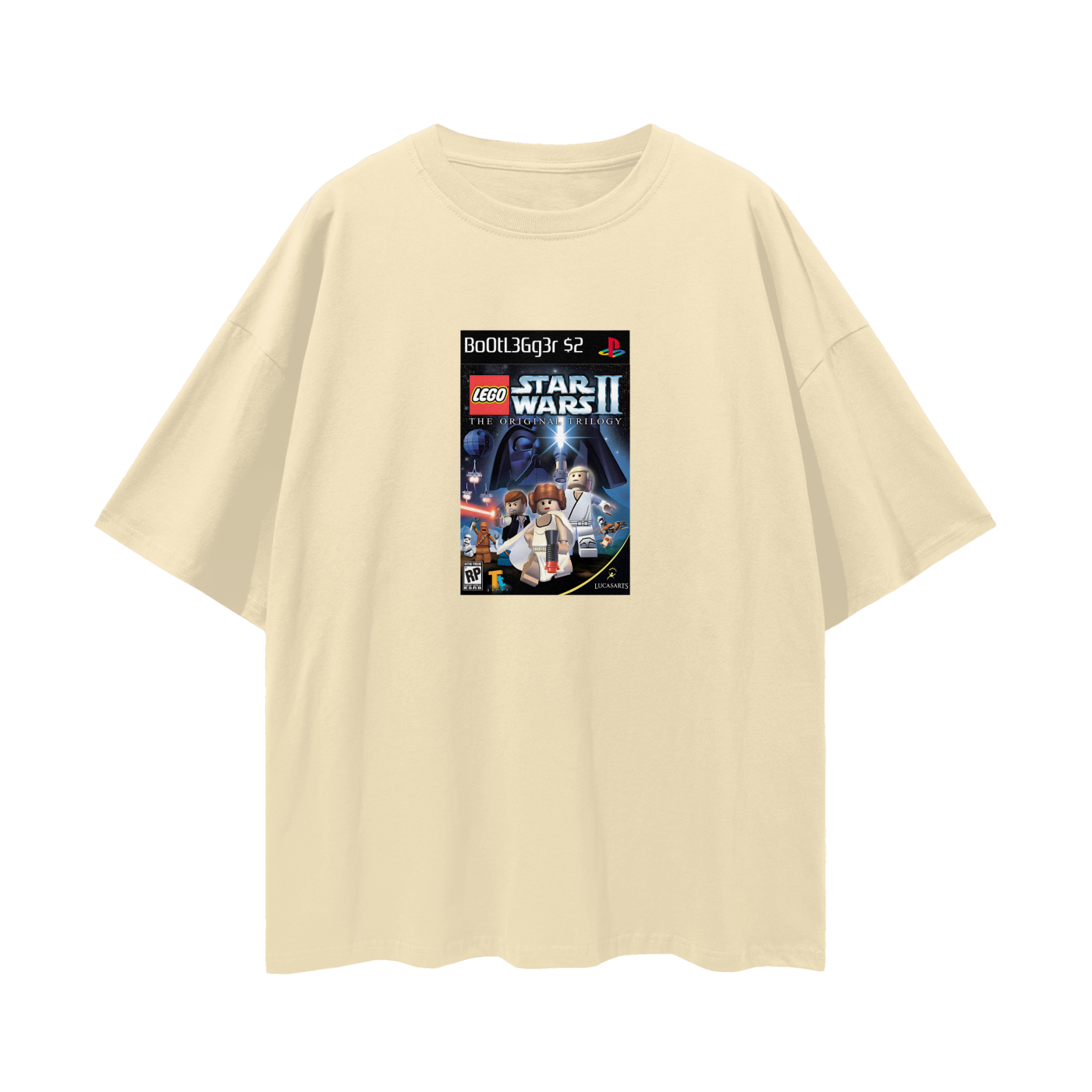 PlayStation 2 Lego Star Wars PS2 Video Game Disc Tee