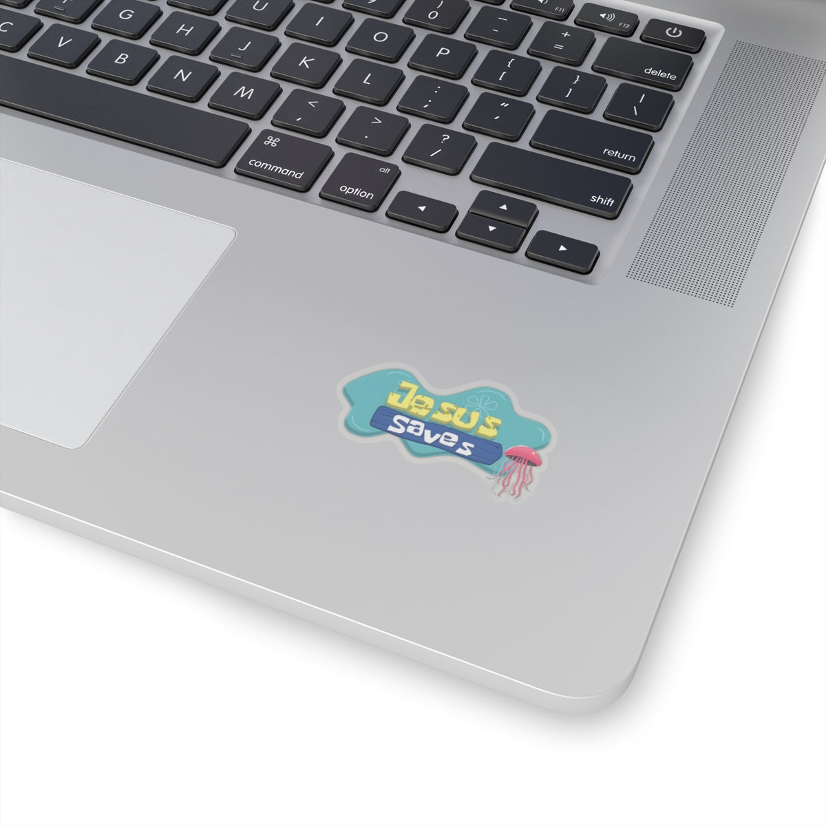 Religious Jesus Saves Spongebob Sticker