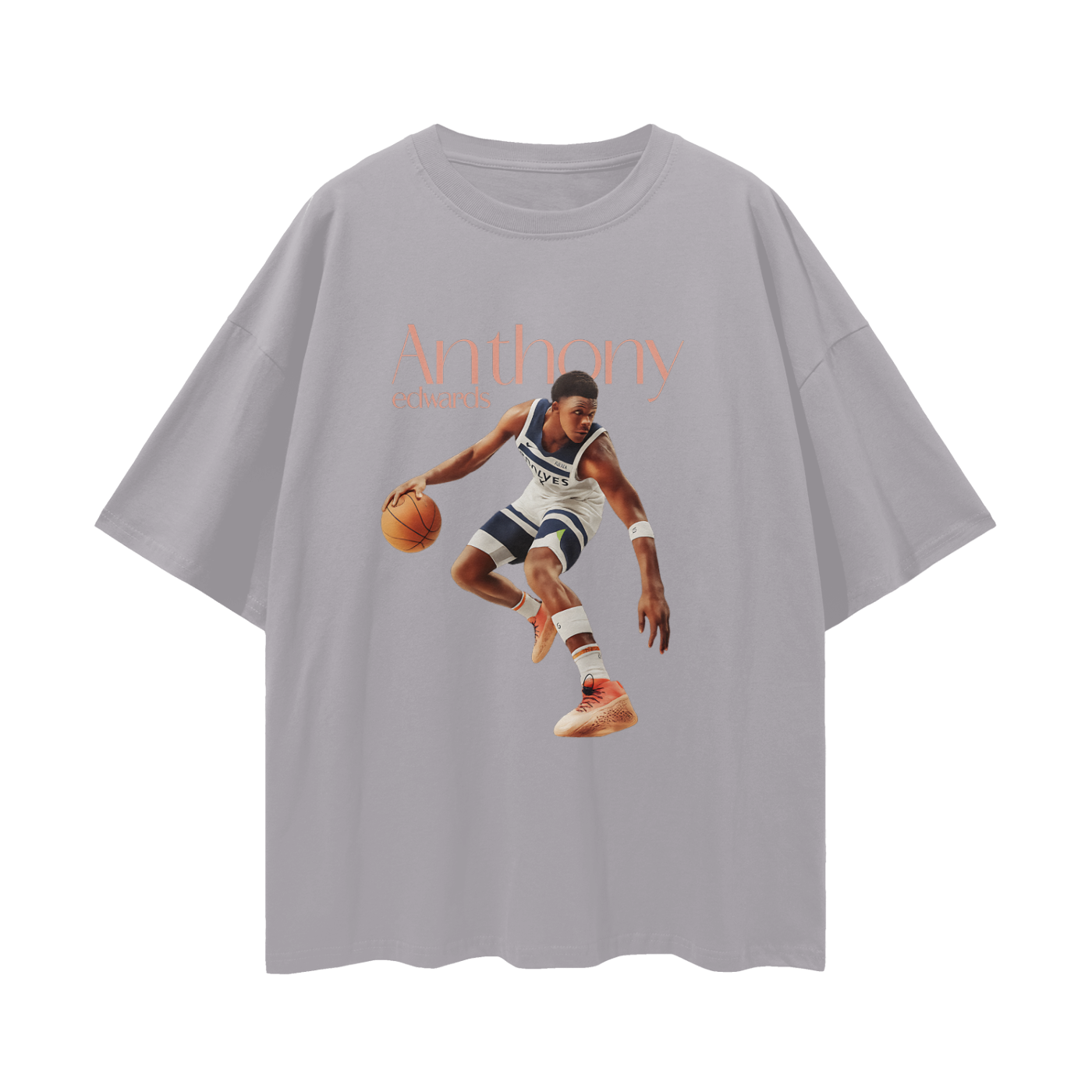 Anthony Edwards Minnesota Timberwolves Oversized T Shirt
