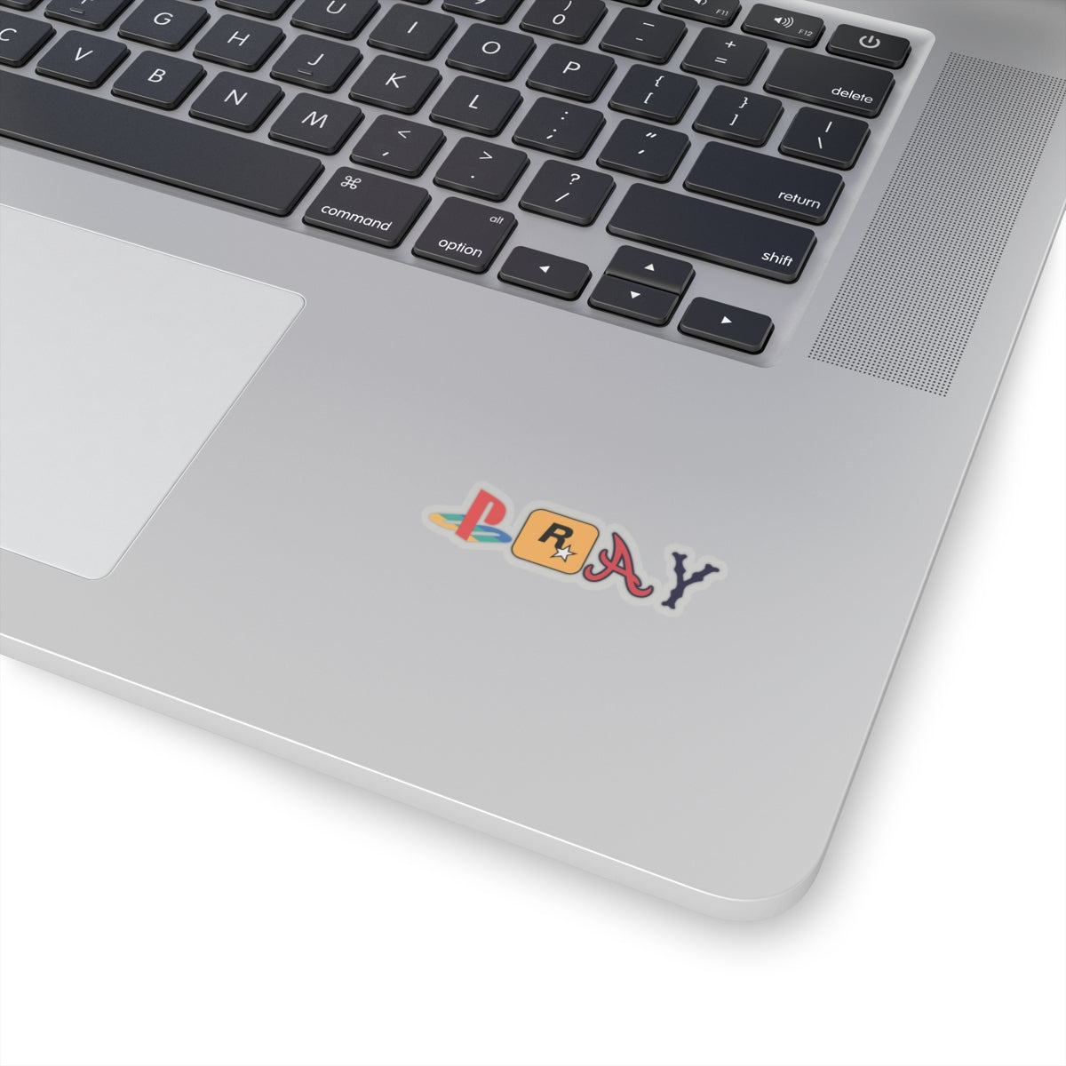 Religious Jesus Pray Logos Sticker