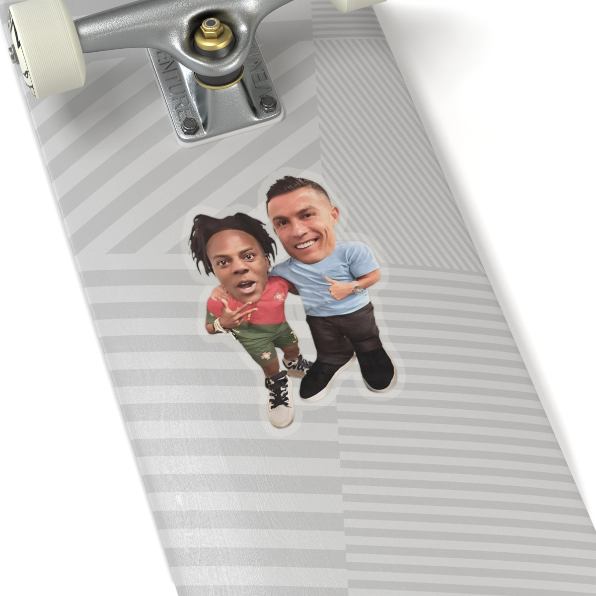 Mini IShowSpeed & Ronaldo Funny Sticker