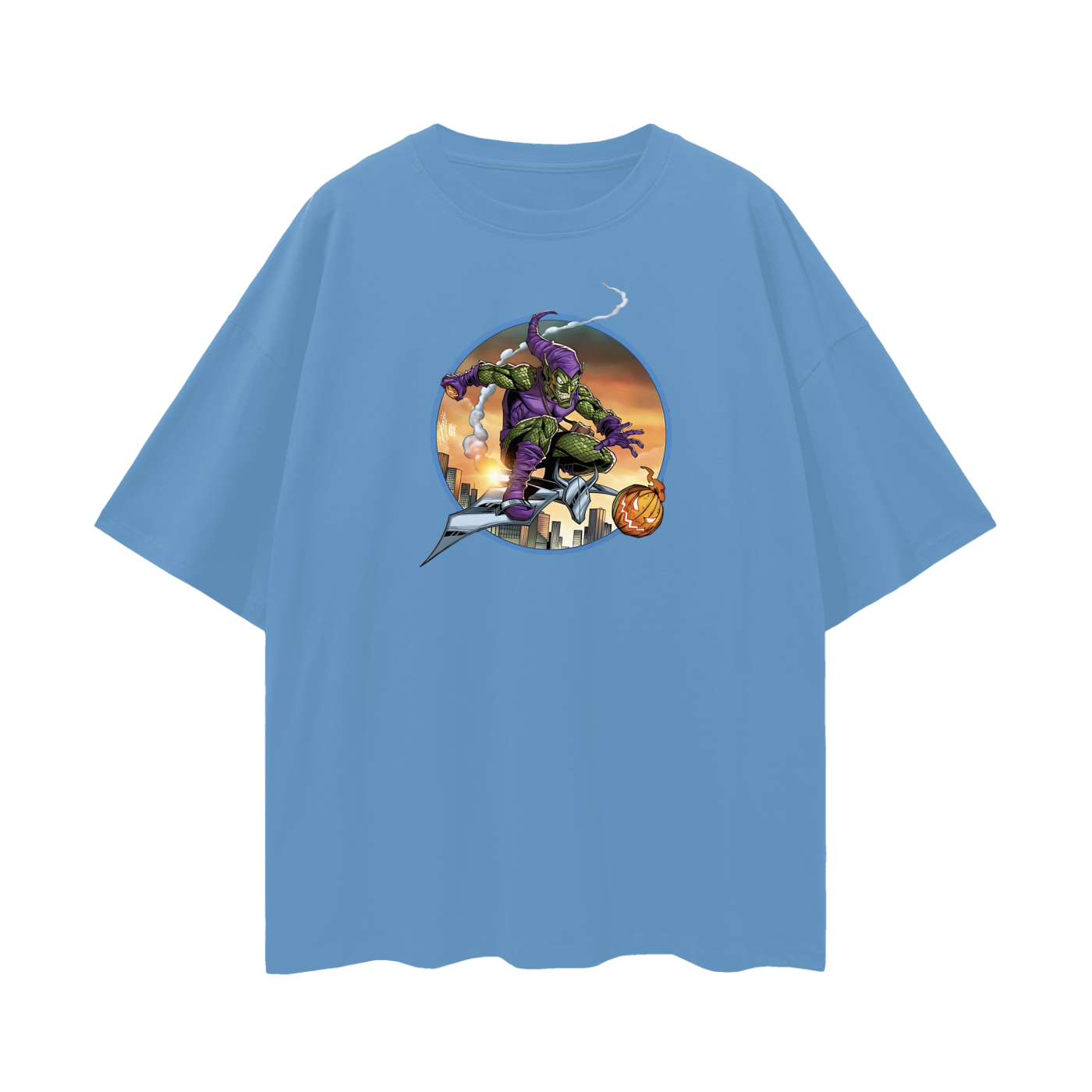 Vintage Like Spiderman Green Goblin Oversized T Shirt