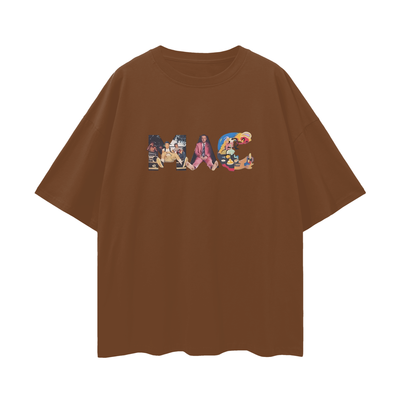 Mac Miller Album Spell Out Graphic Oversized T Shirt