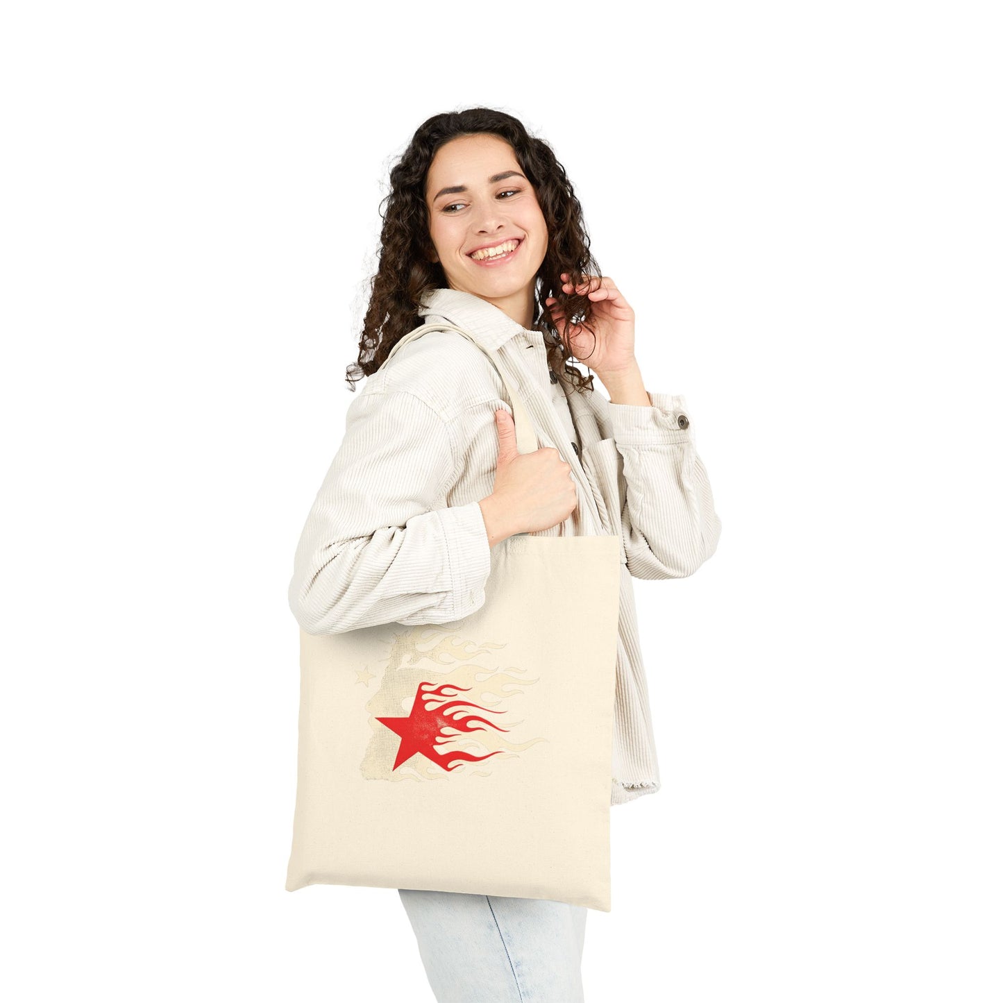 Religious Jesus Hellstar Logo Like Tote Bag