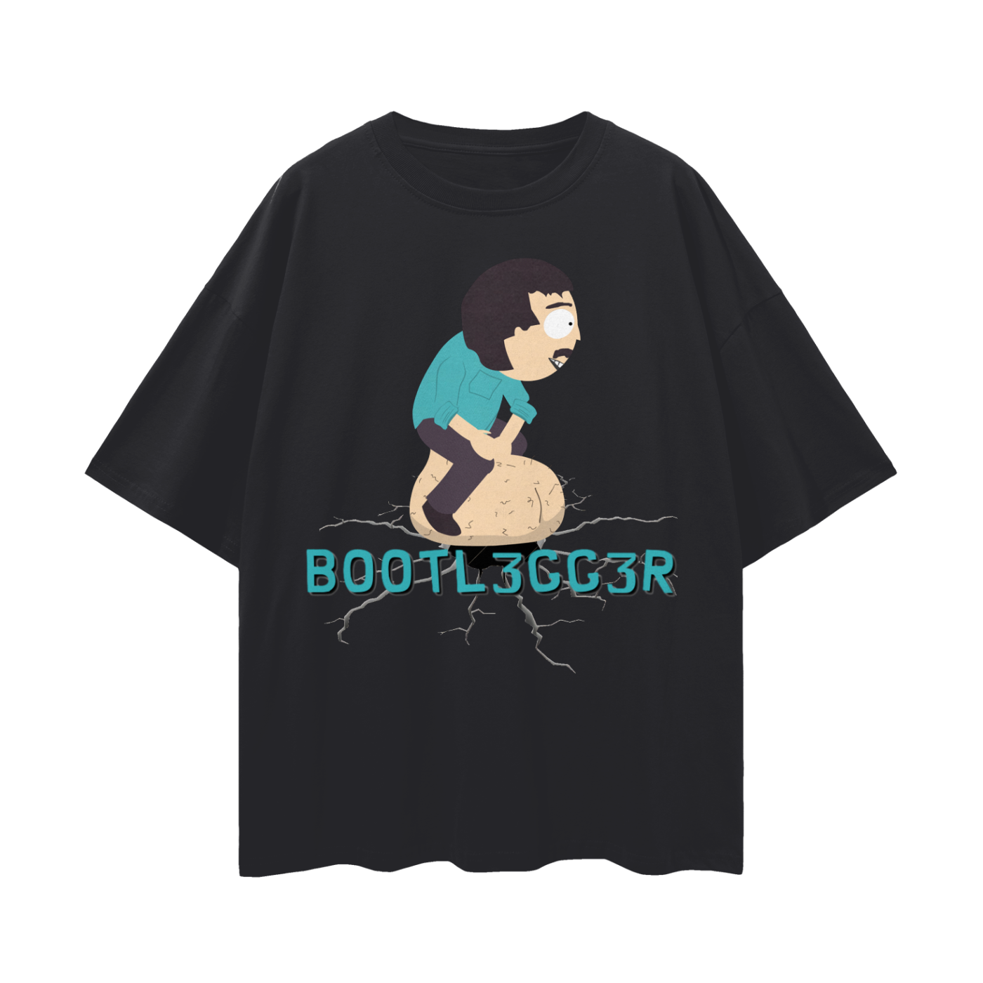 Oversized Bootlegger Stan Tee