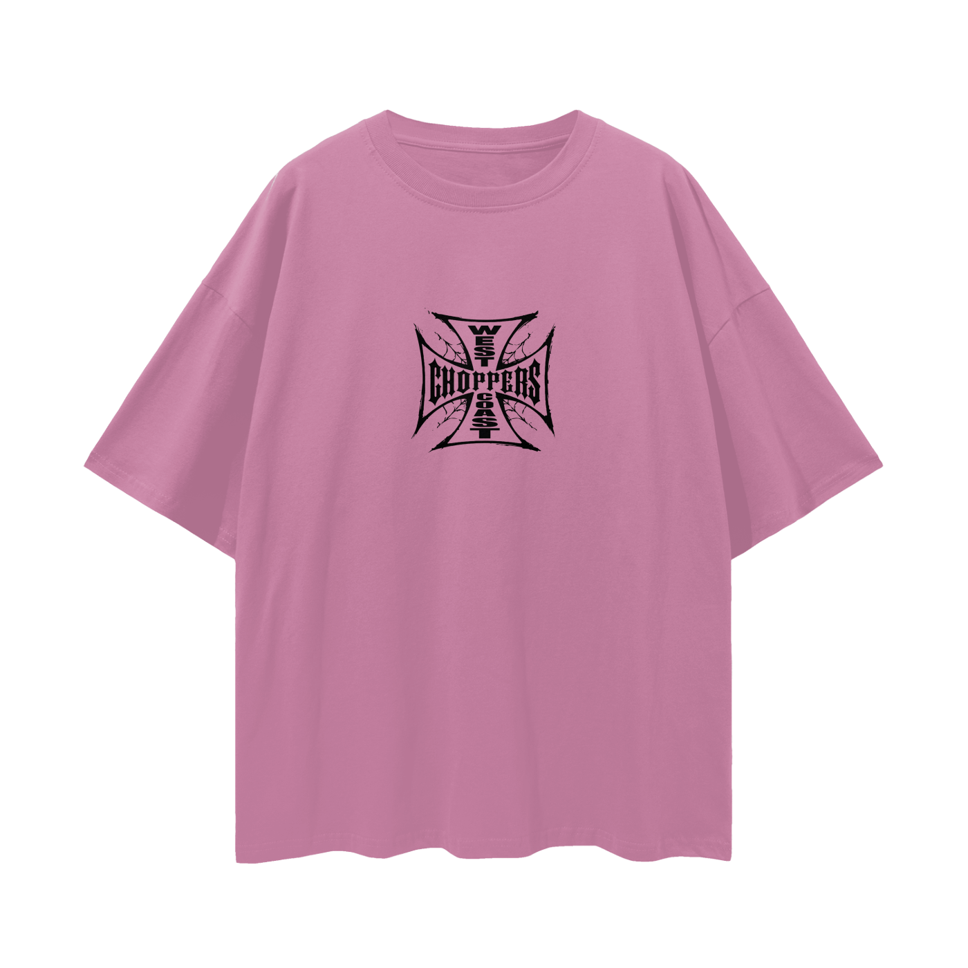 Vintage/Y2K Style West Coast Choppers Web Oversized T Shirt