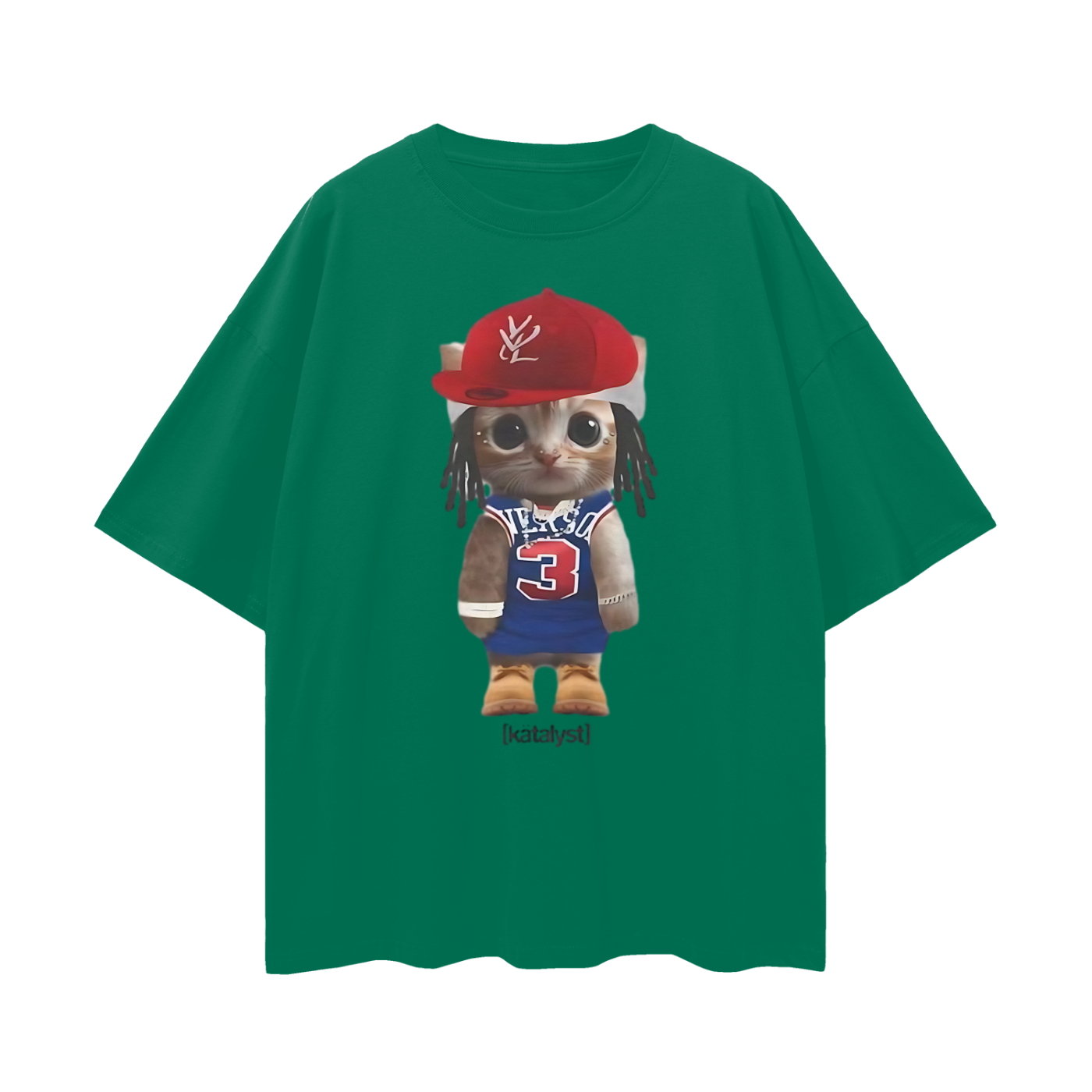 Vintage Like Playboi Carti Cat Meme Graphic Oversized T Shirt