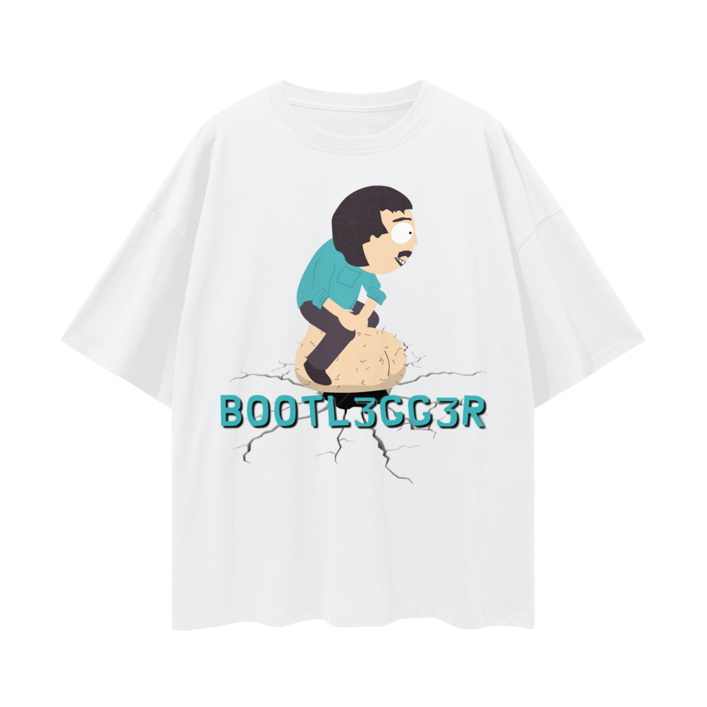 Oversized Bootlegger Stan Tee