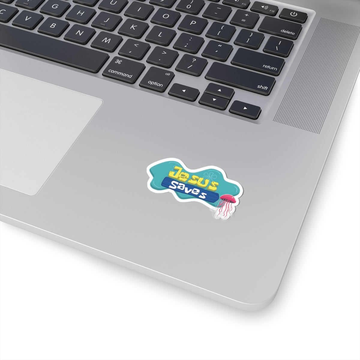 Religious Jesus Saves Spongebob Sticker