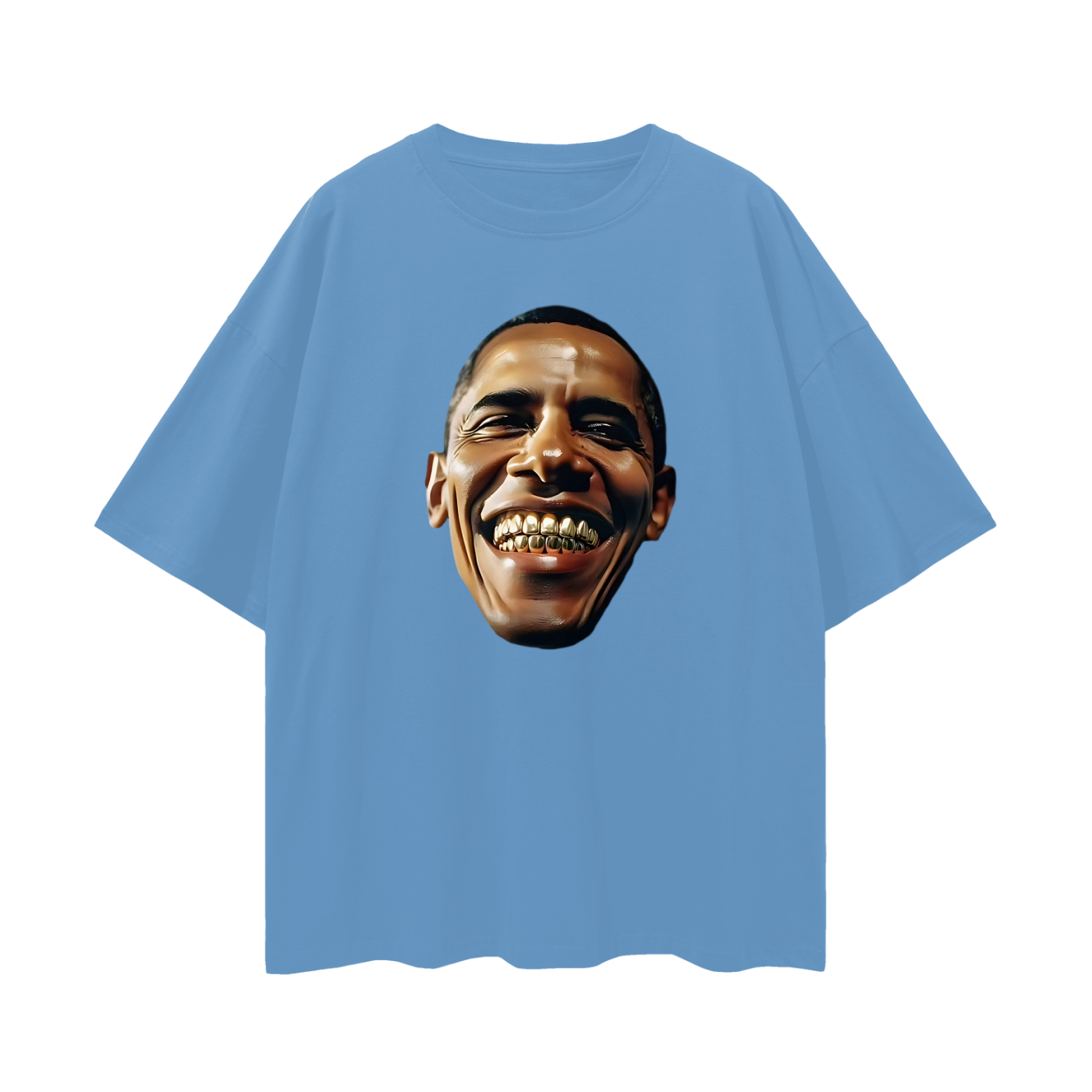Vintage Like Obama With Grillz Oversized T Shirt