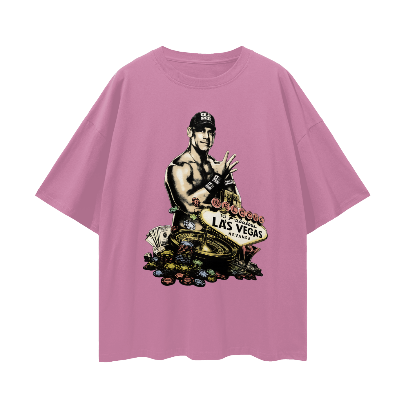 Vintage/Y2K John Cena Las Vegas Graphic T Shirt