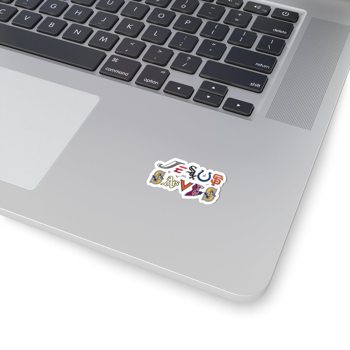 Religious Jesus Saves Sport Logos Sticker