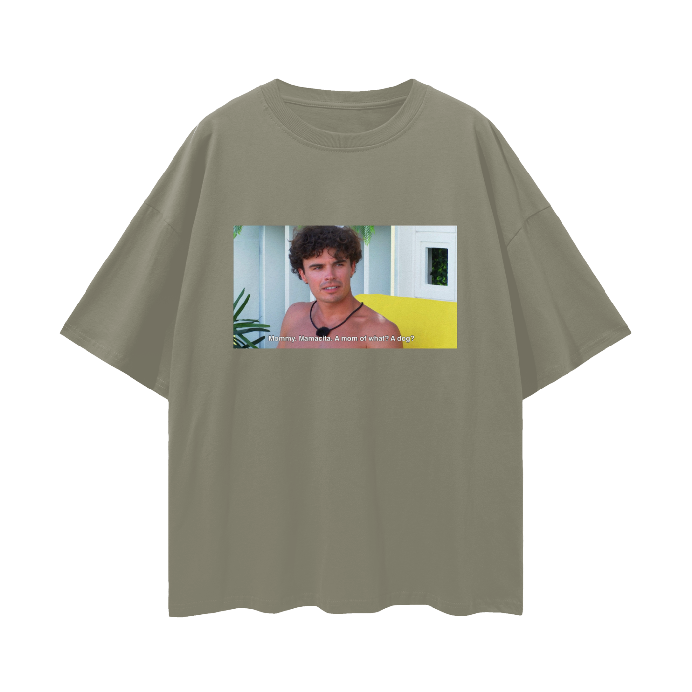 Love Island Funny Nic & Hudda Momacita 90s Vintage Like Graphic Oversized T Shirt