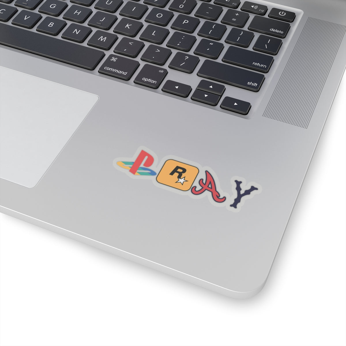 Religious Jesus Pray Logos Sticker