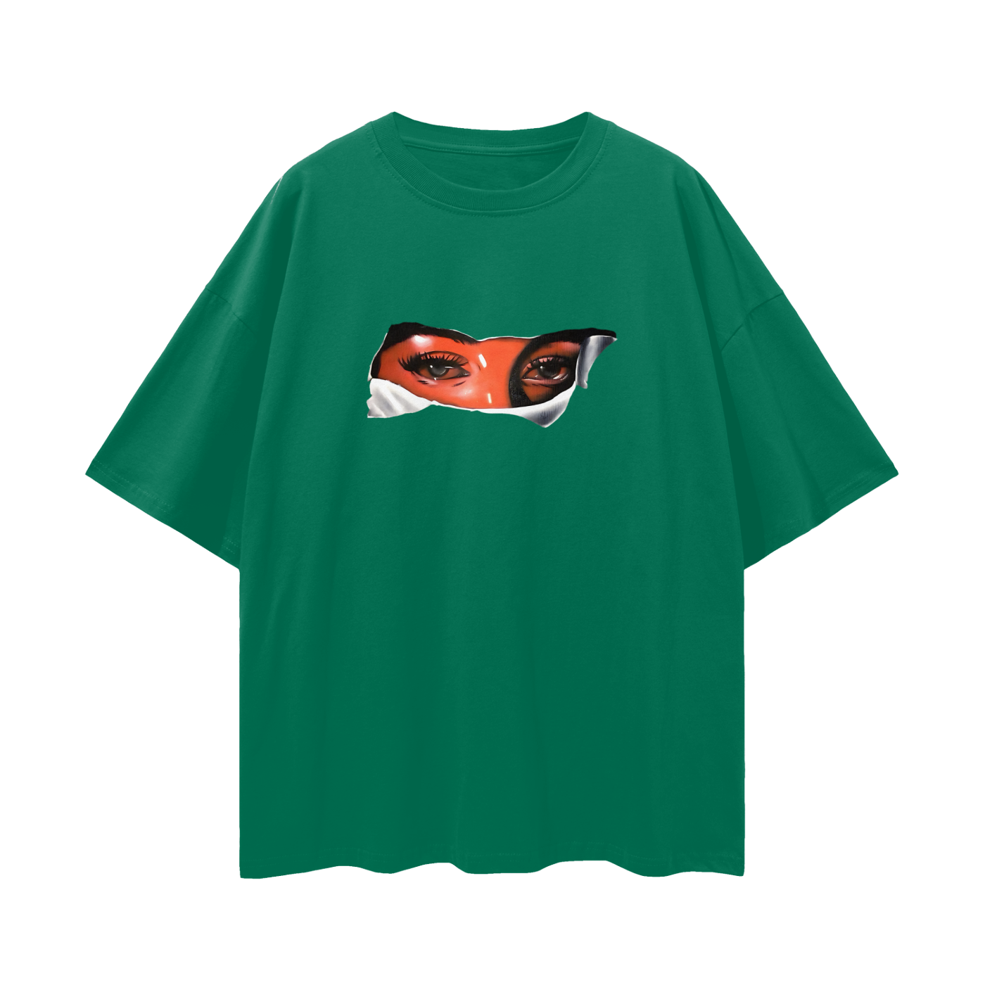 Loving Eyes 90s Vintage Like Graphic Oversized T Shirt