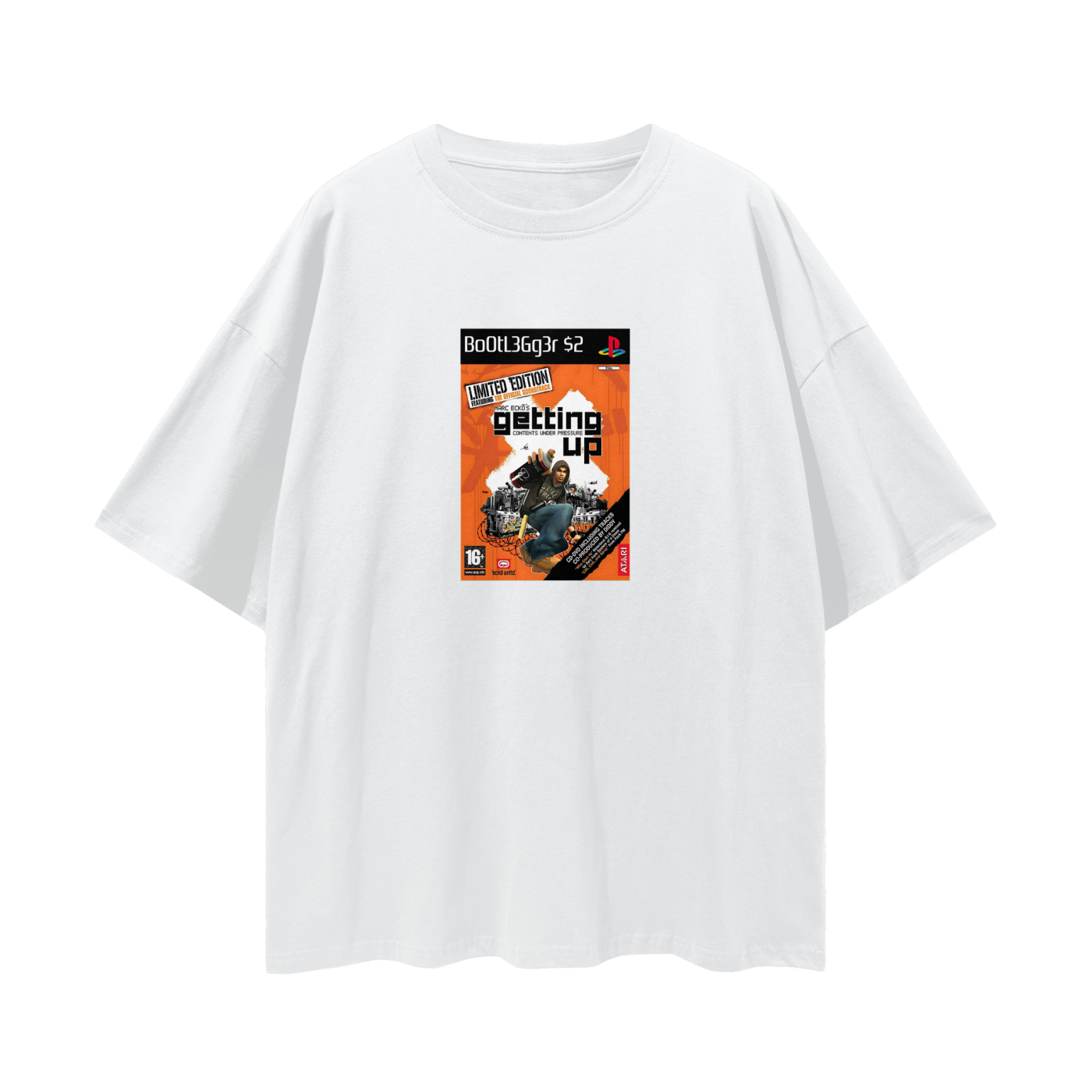 PlayStation 2 Getting Up Ecko Game Disc Tee