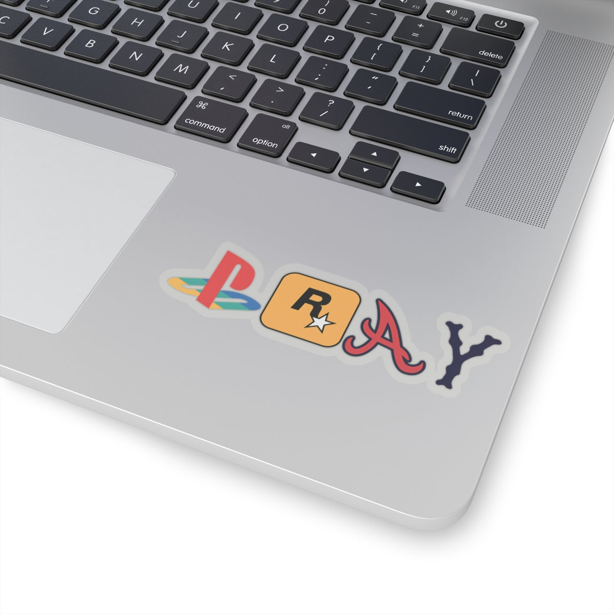 Religious Jesus Pray Logos Sticker