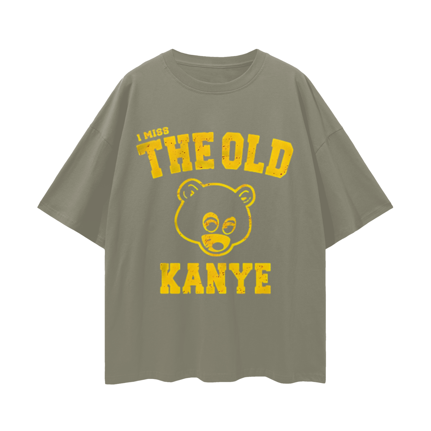 I Miss The Old Kanye West 90s Vintage Like Graphic Oversized T Shirt