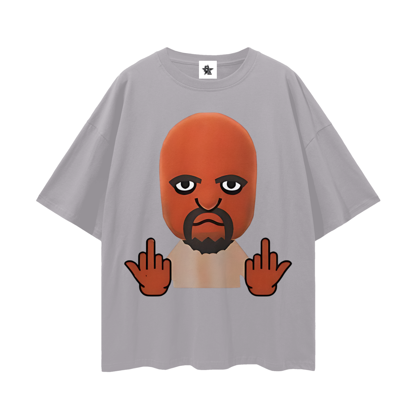 Vintage/Y2K Funny Wii Character Oversized T Shirt
