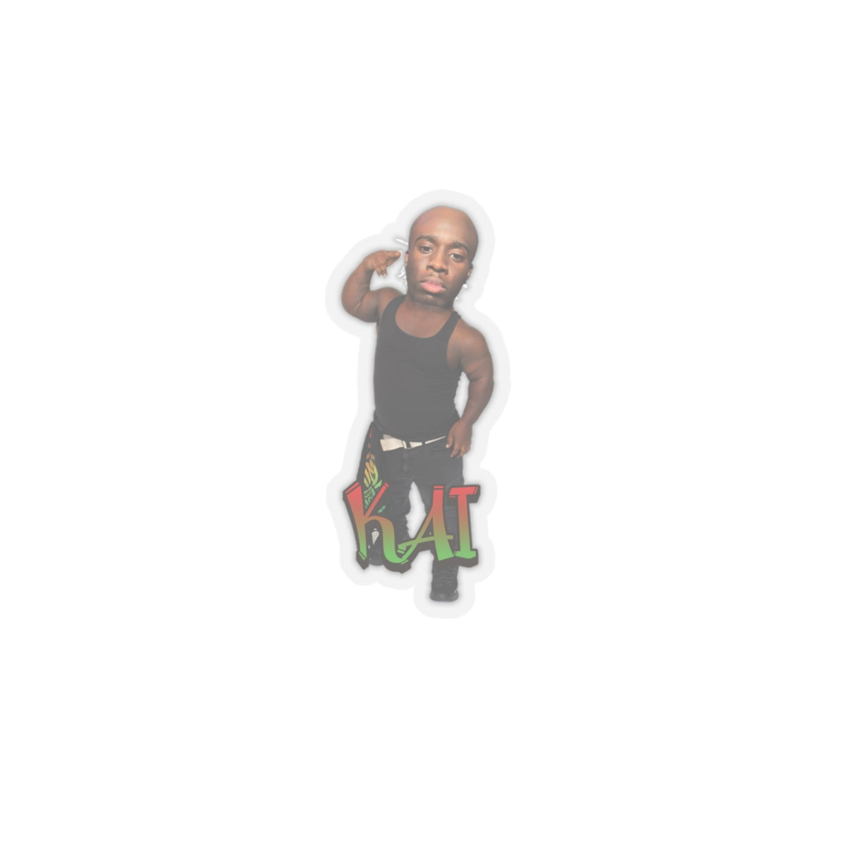Twitch Streamer Kai Cenat Funny Sticker