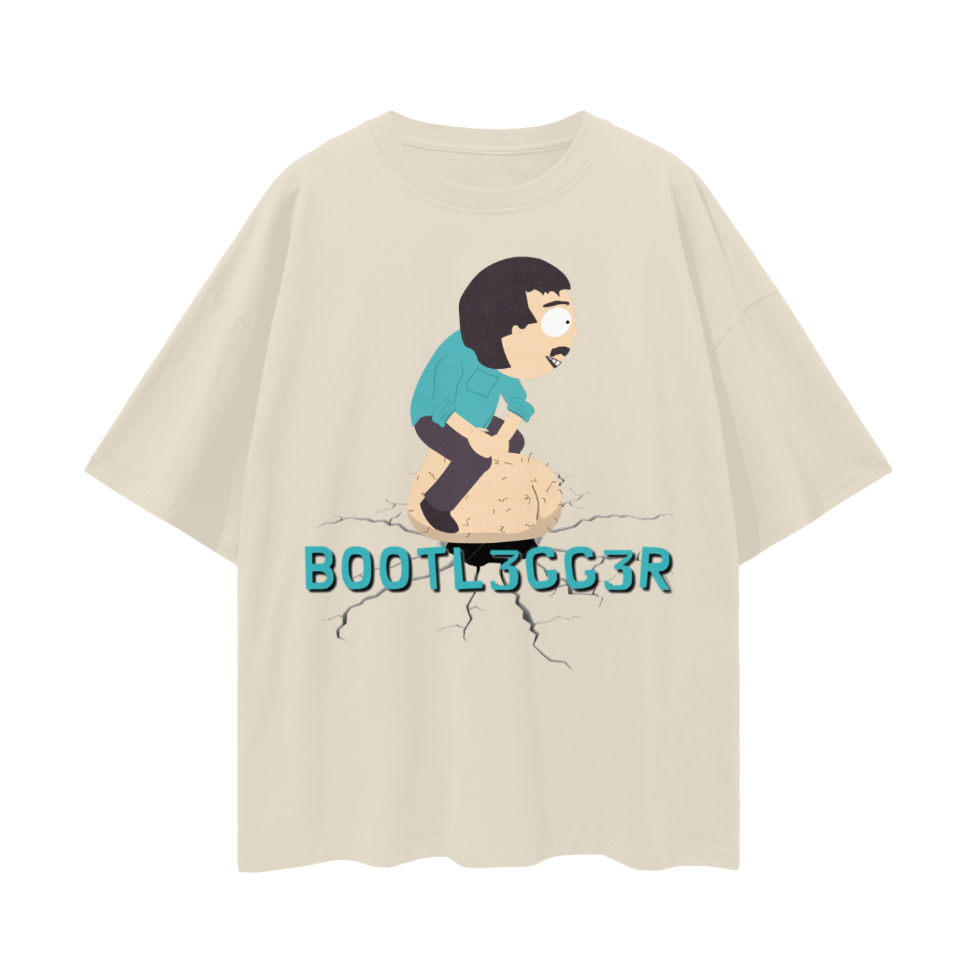 Oversized Bootlegger Stan Tee