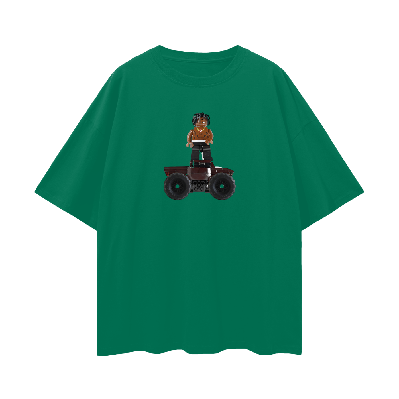 Vintage Like Travis Scott Lego Rodeo Oversized T Shirt