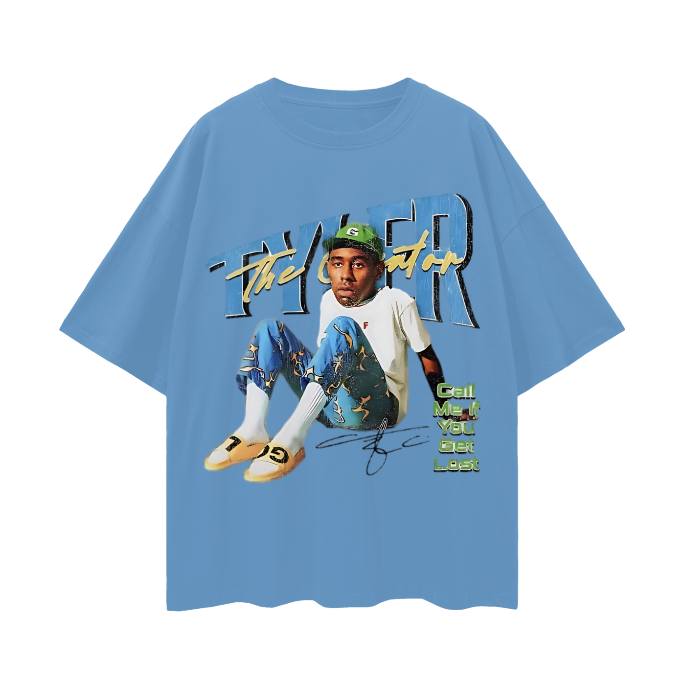 Tyler The Creator Call Me If You Get Lost Album Graphic Oversized T Shirt