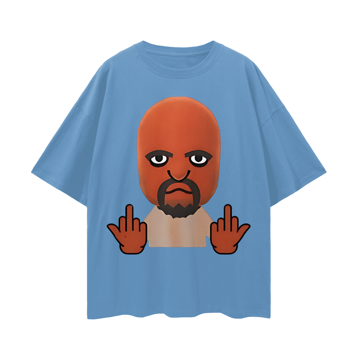 Vintage/Y2K Funny Wii Character Oversized T Shirt