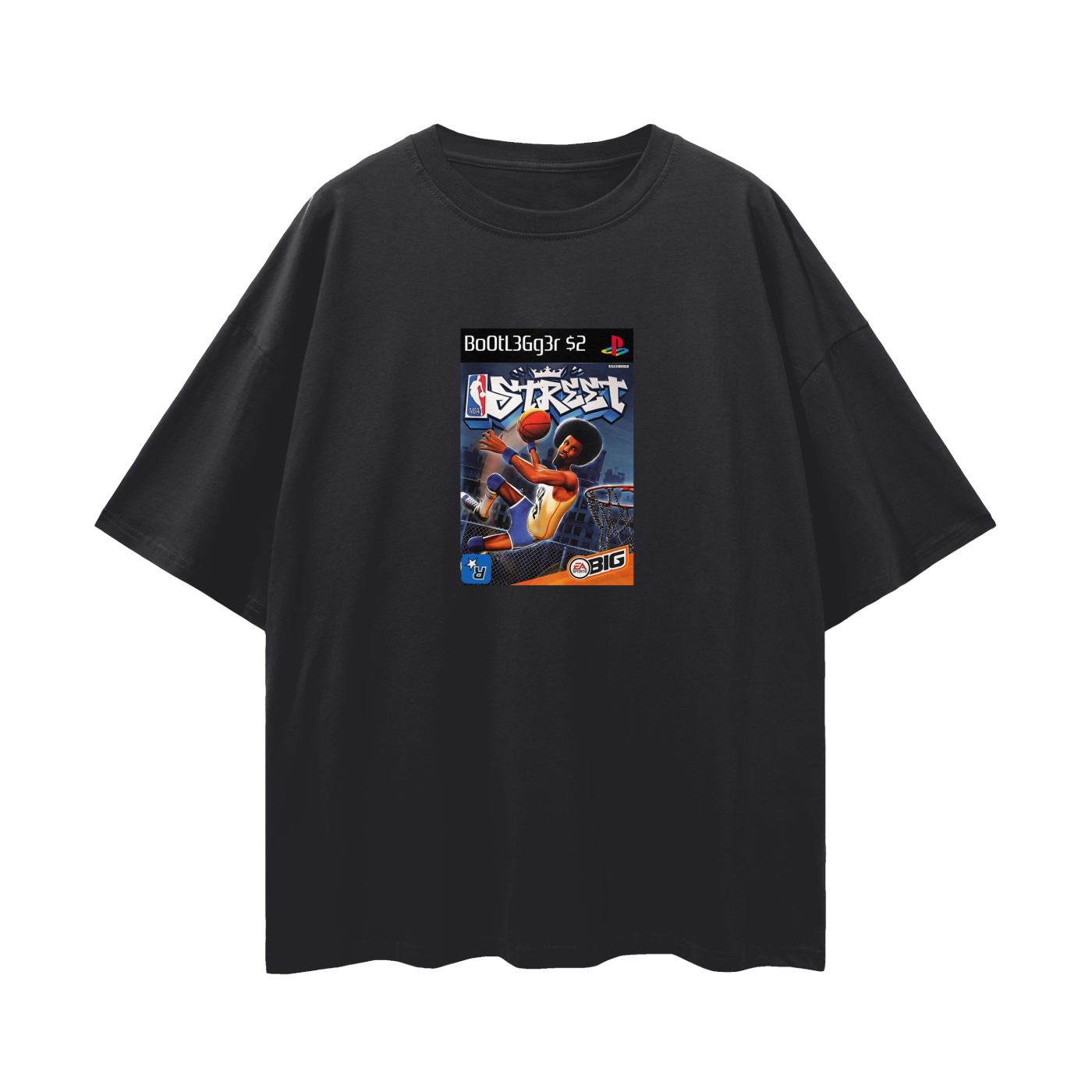 PlayStation 2 NBA Streetball Basketball Game Disc Tee