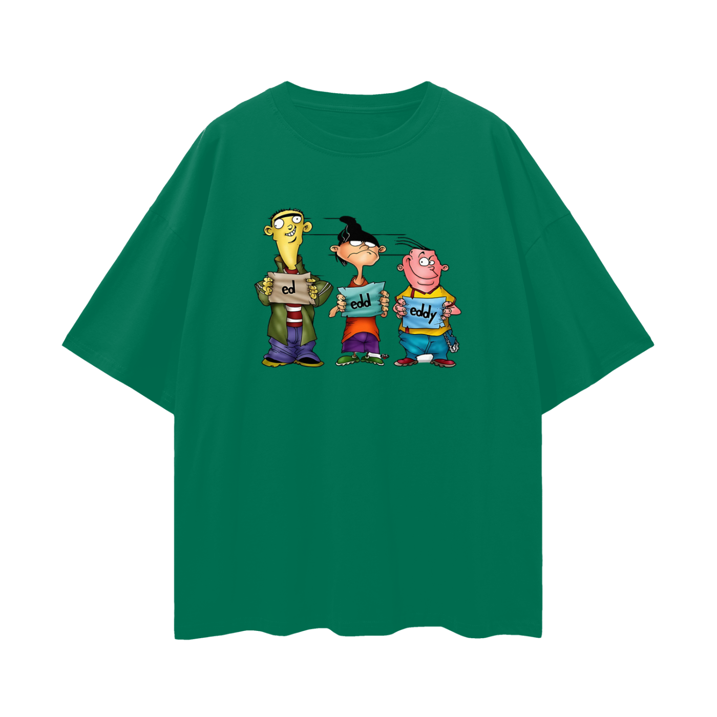 Vintage Like Ed Edd & Eddy Mugshot Oversized T Shirt
