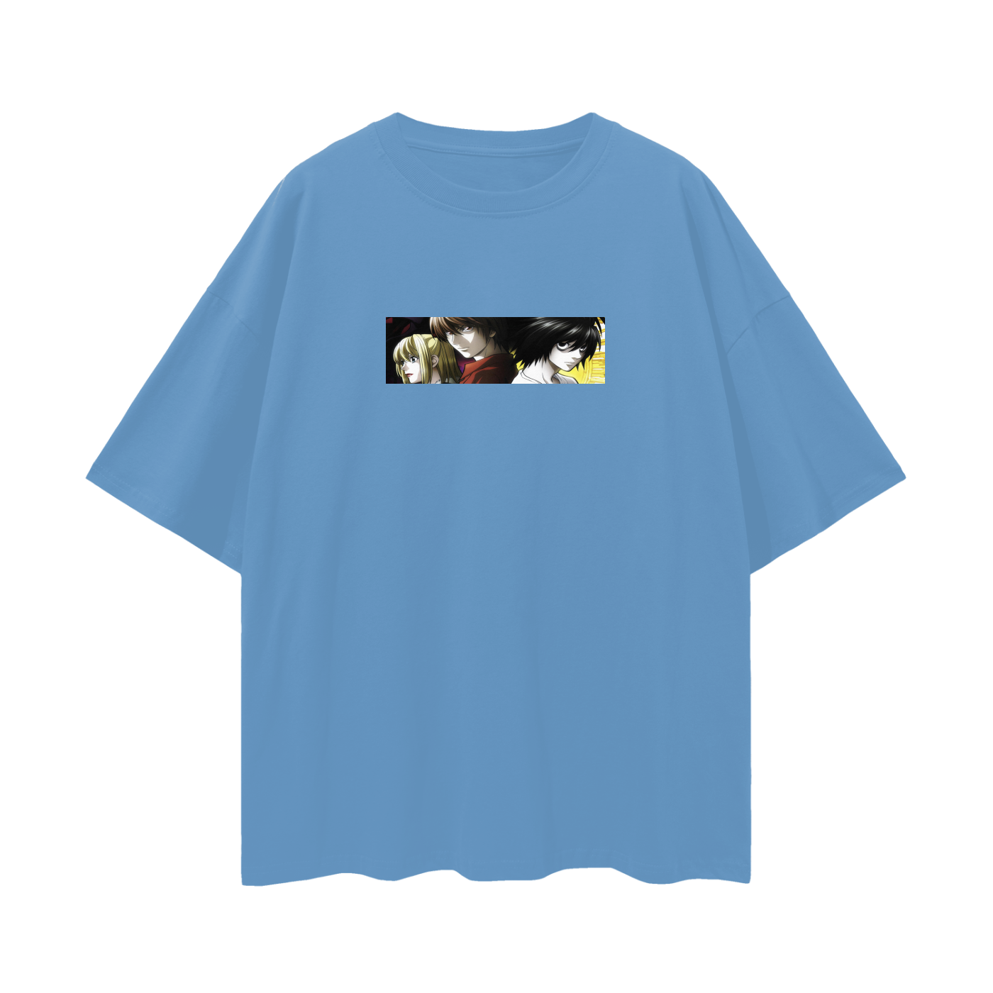 Death Note Anime Box Logo Oversized T Shirt