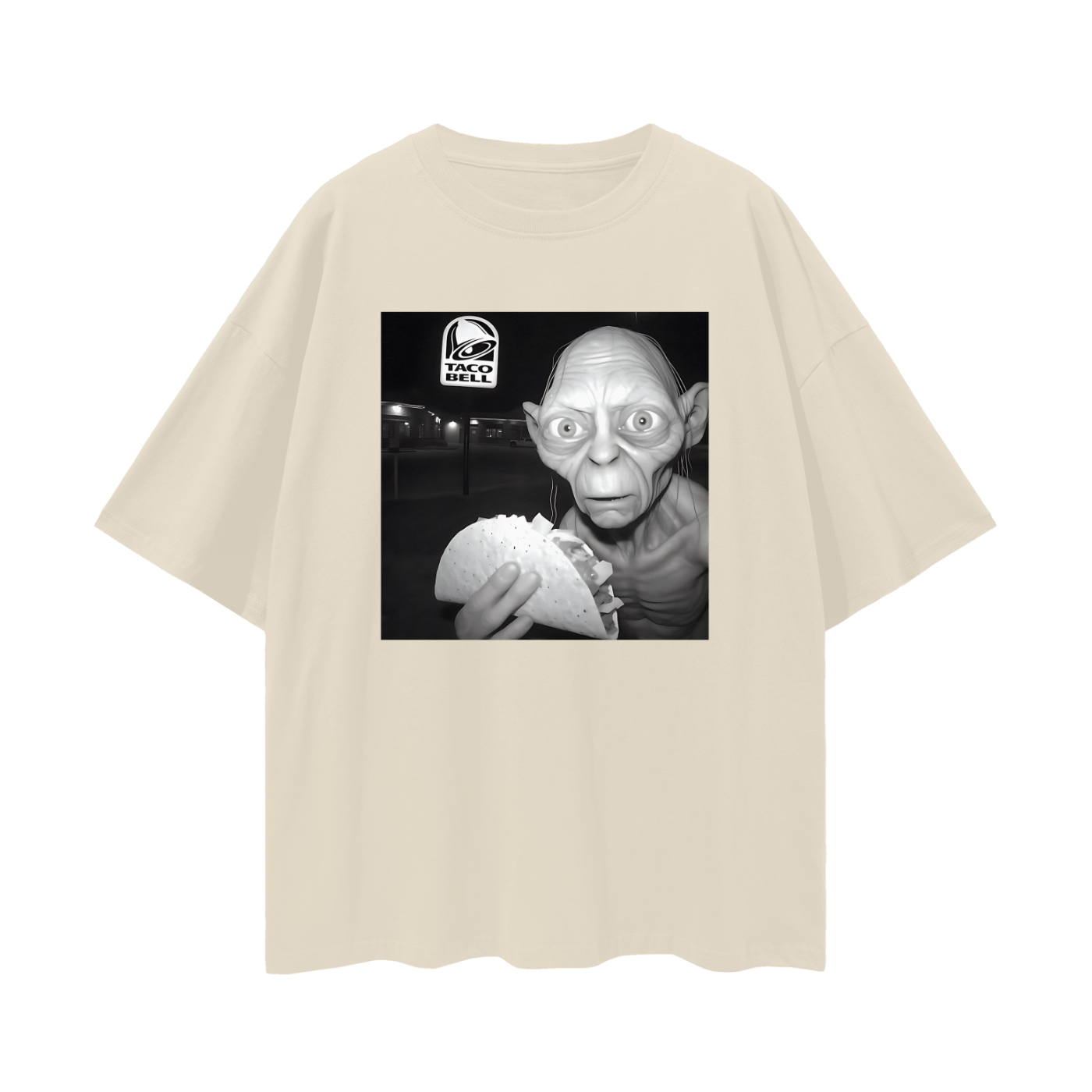 Funny Dobby Taco Bell Meme Oversized T Shirt