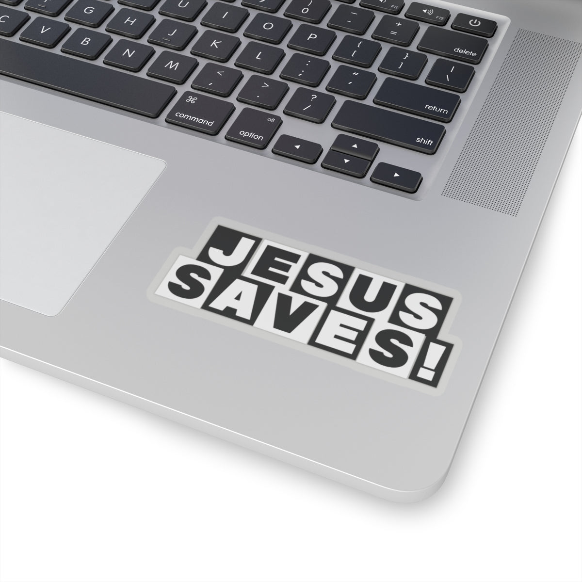 Religious Jesus Saves Cartoon Network Sticker