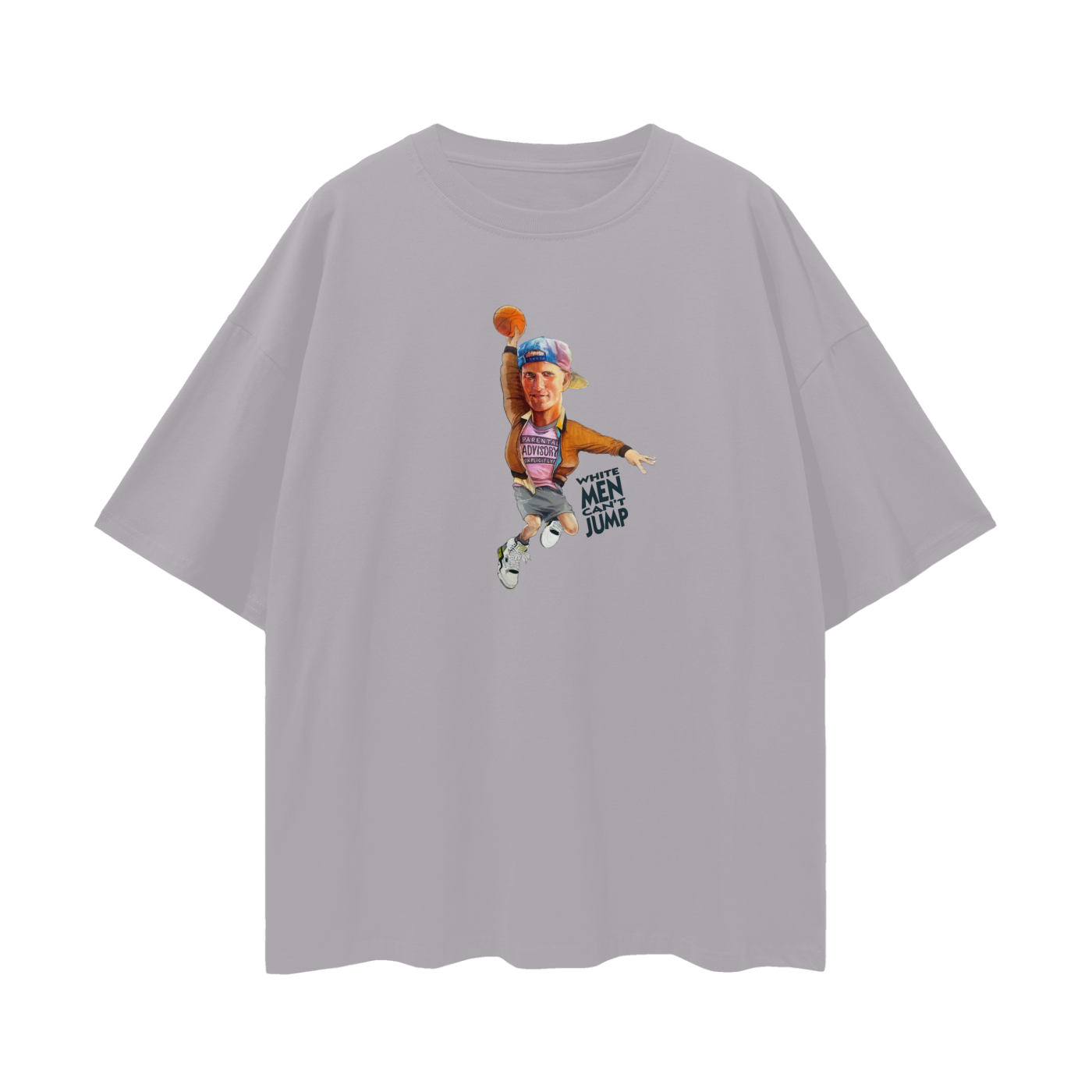 White Men Can't Jump 90s Vintage Like Graphic Oversized T Shirt