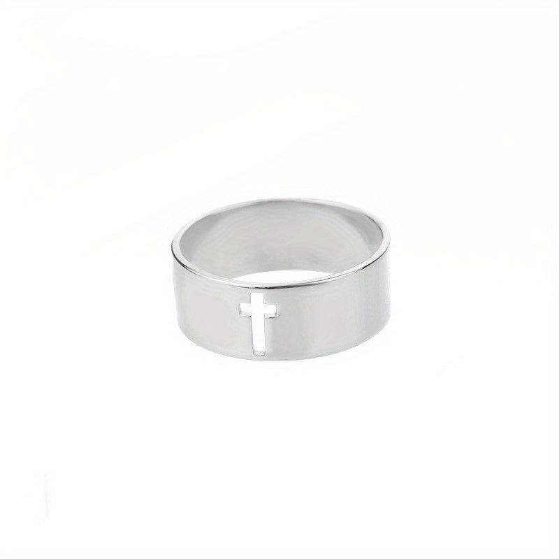 Religious Jesus Cross Ring