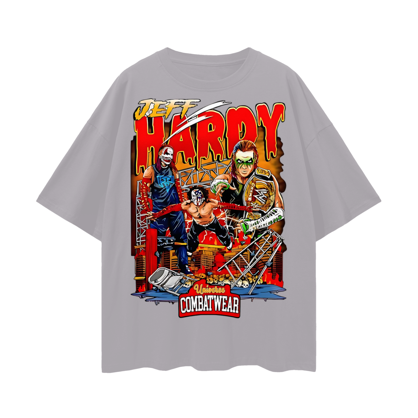 Jeff Hardy 90s Vintage Like Graphic Oversized T Shirt