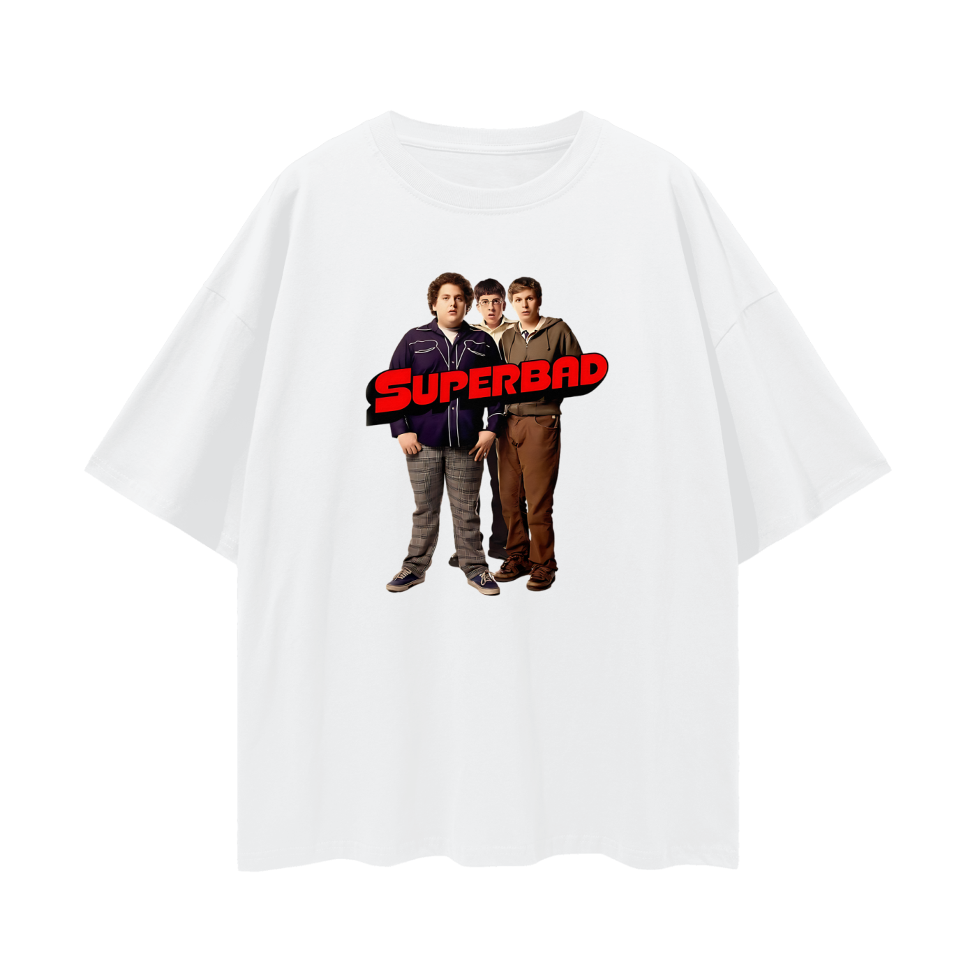 Funny Superbad Movie McLovin Oversized T Shirt
