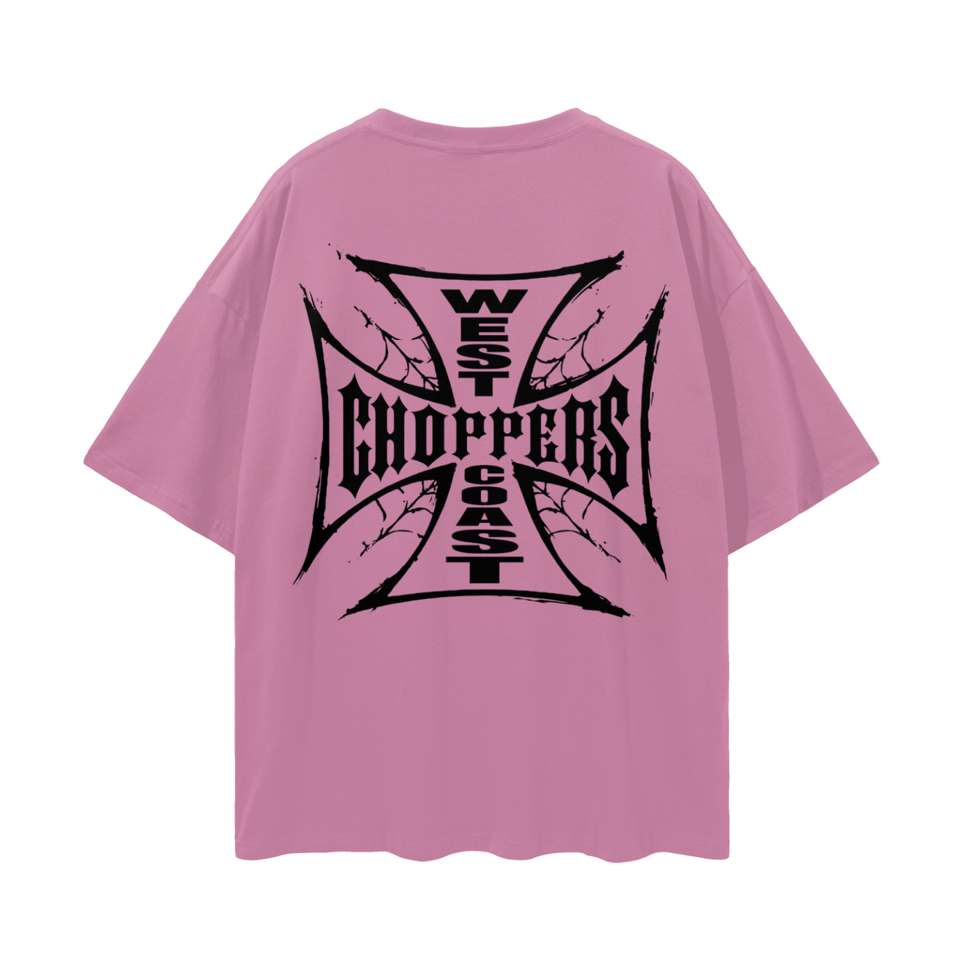 Vintage/Y2K Style West Coast Choppers Web Oversized T Shirt