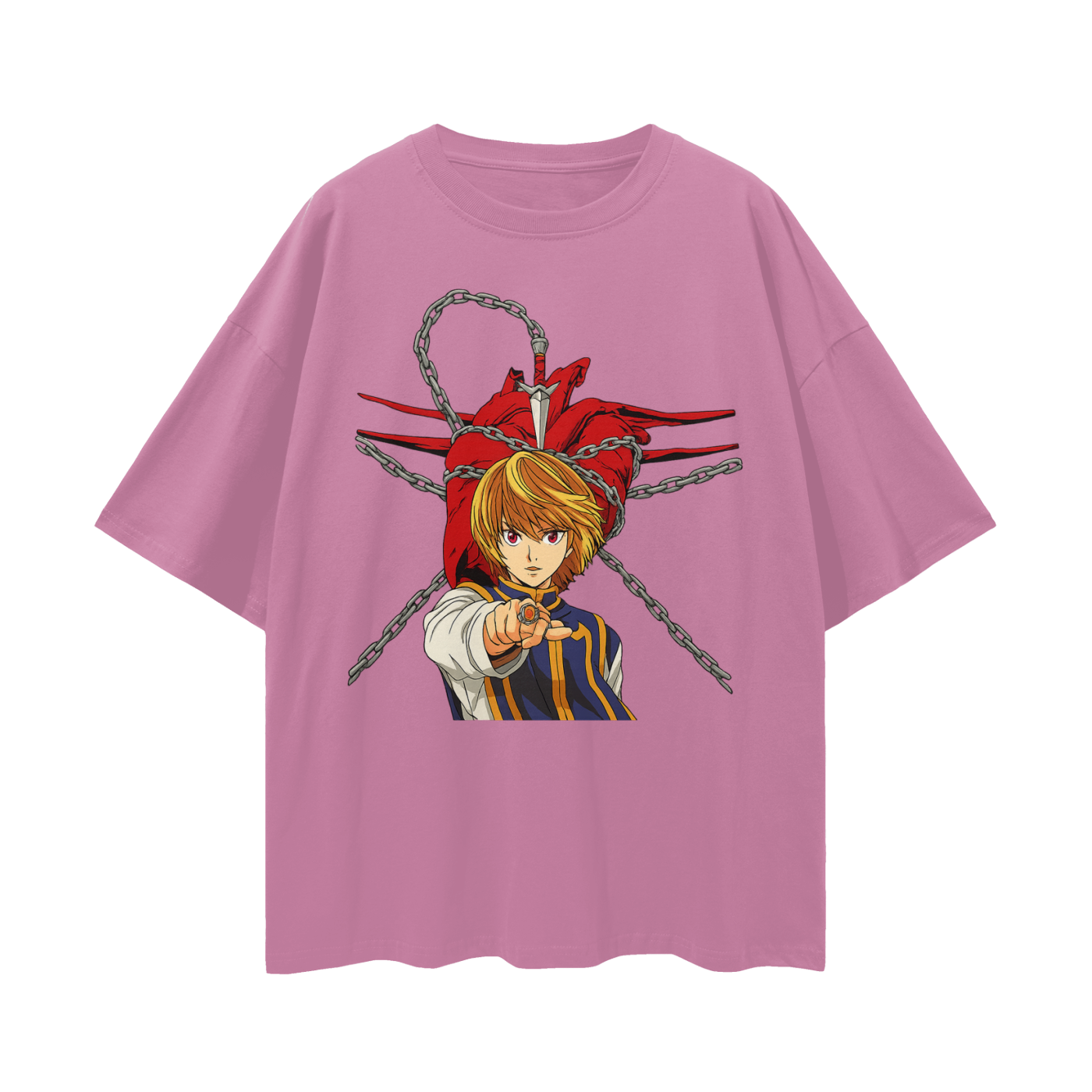 Vintage/Y2K Hunter x Hunter Kurapika's Chain Anime Graphic T Shirt