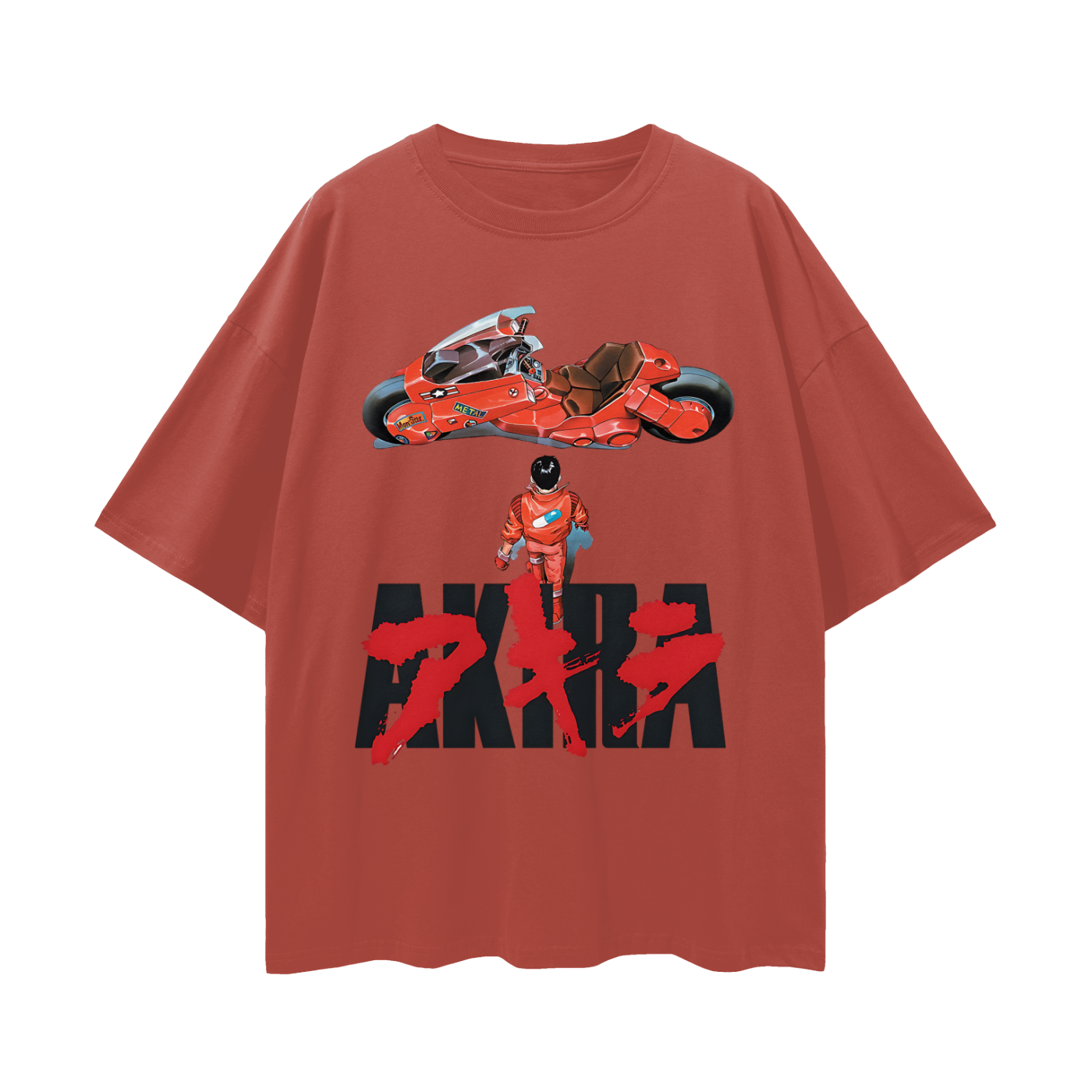 1988 Akira Anime Y2K Vintage Like Graphic Oversized T Shirt