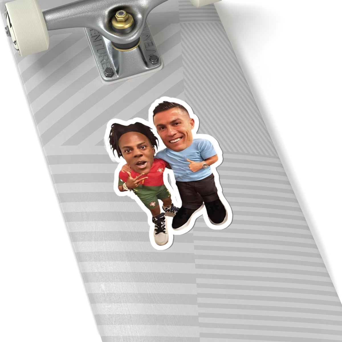 Mini IShowSpeed & Ronaldo Funny Sticker