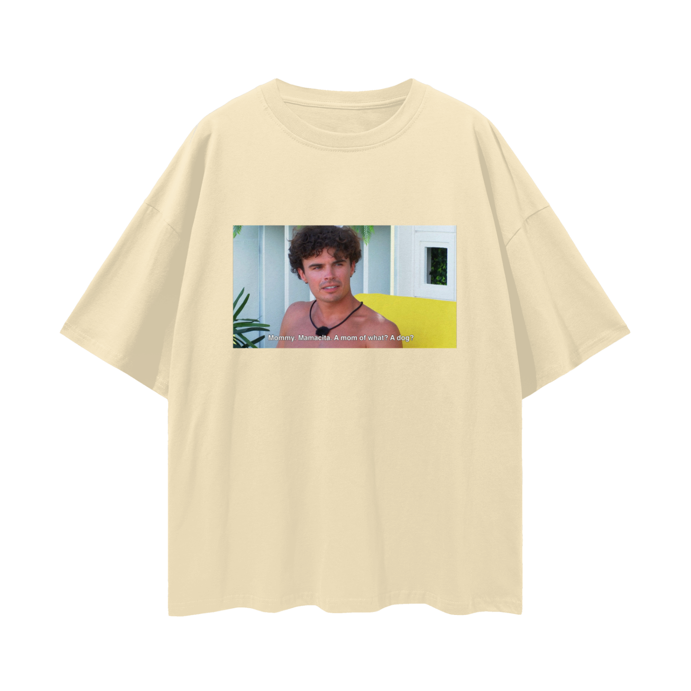 Love Island Funny Nic & Hudda Momacita 90s Vintage Like Graphic Oversized T Shirt