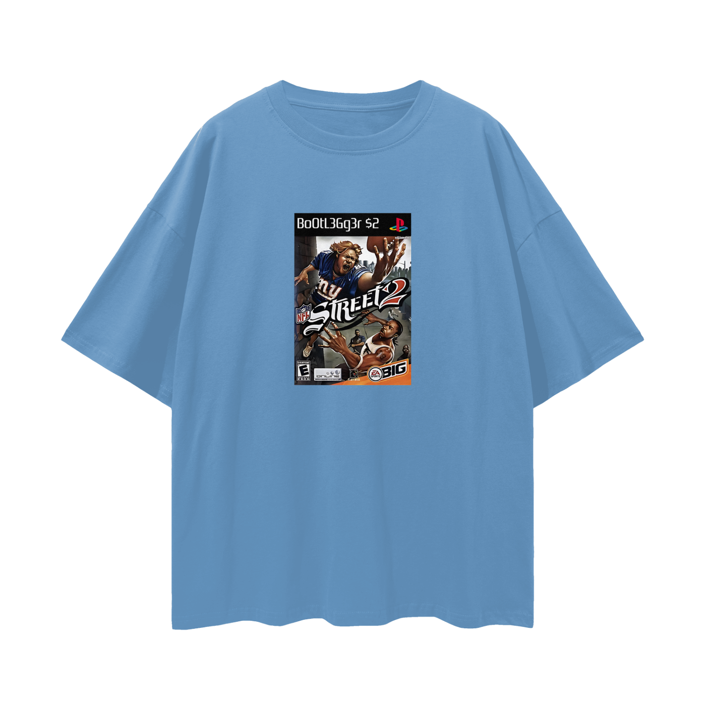 PlayStation 2 NFL Street Volume 2 Video Game Disc Tee