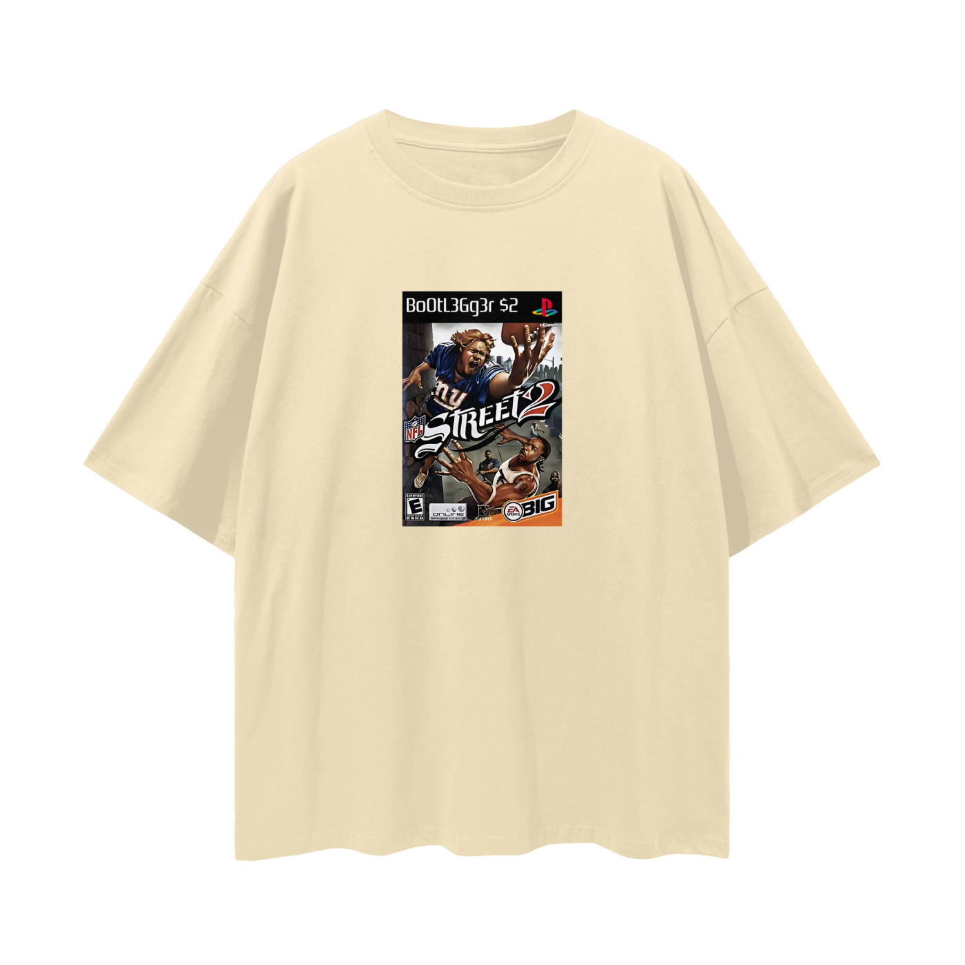 PlayStation 2 NFL Street Volume 2 Video Game Disc Tee