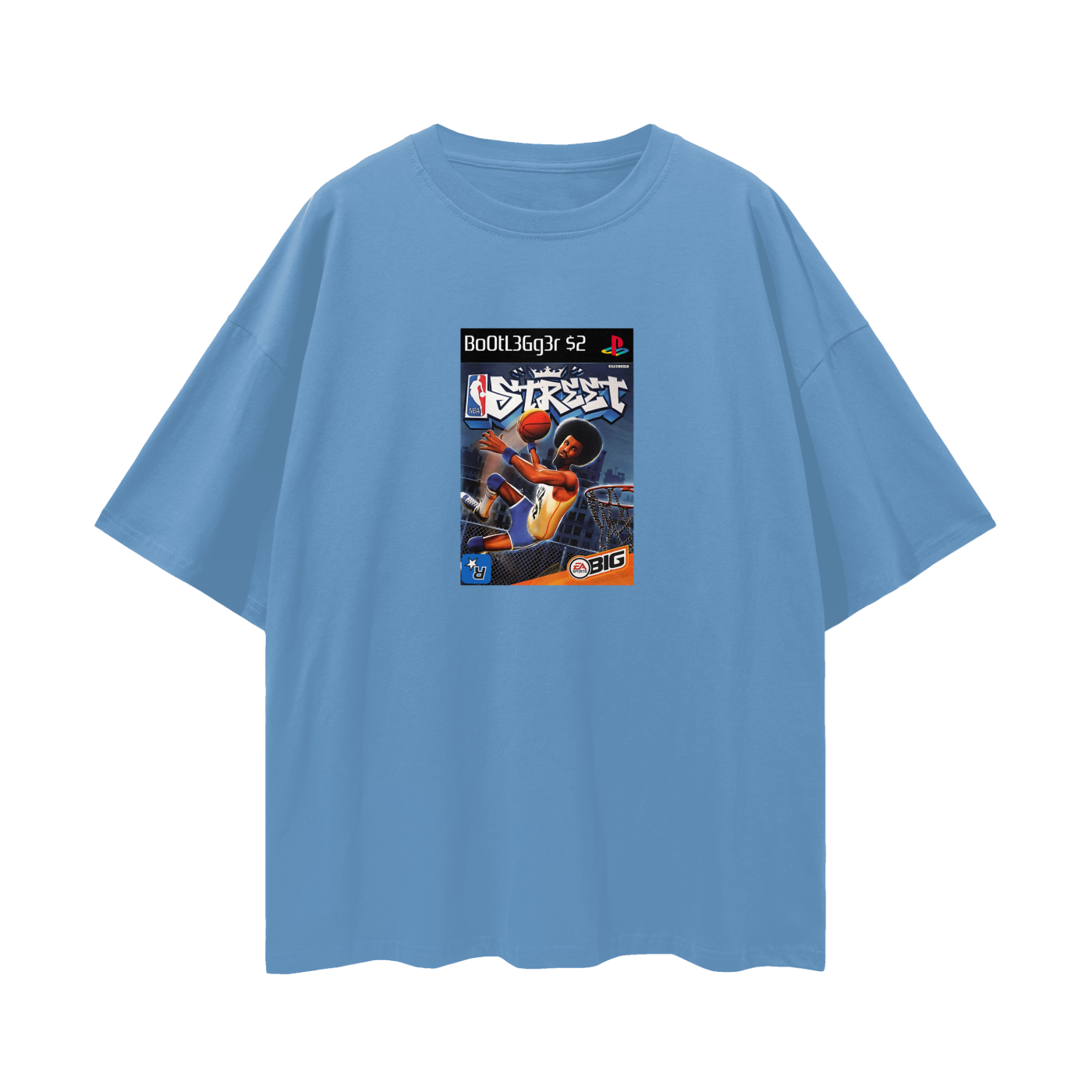 PlayStation 2 NBA Streetball Basketball Game Disc Tee