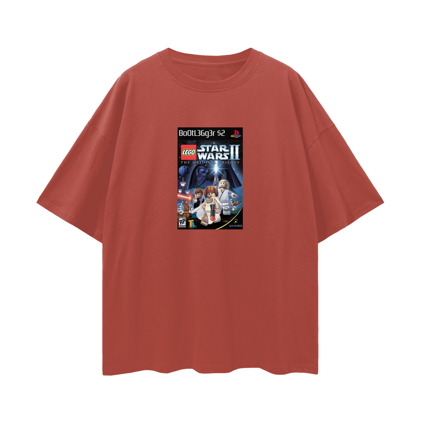 PlayStation 2 Lego Star Wars PS2 Video Game Disc Tee