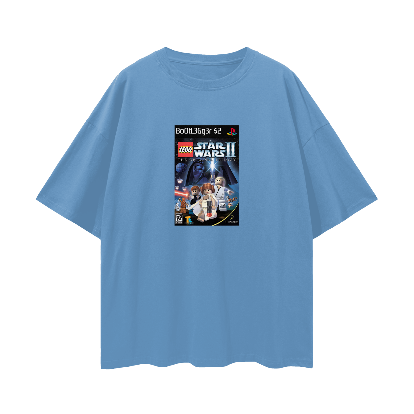 PlayStation 2 Lego Star Wars PS2 Video Game Disc Tee