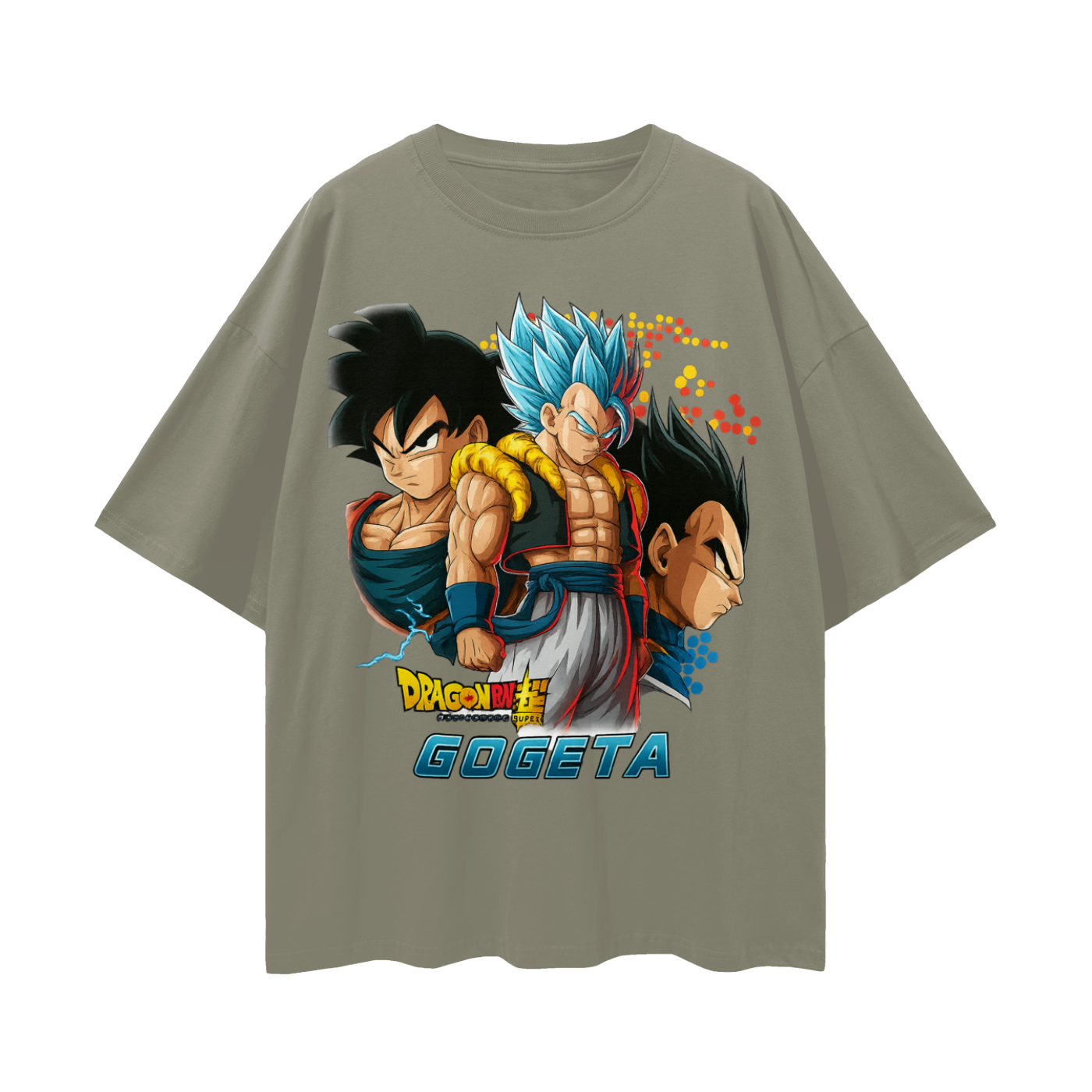 Vintage/Y2K Dragon Ball Z Gogeta Anime Oversized T Shirt