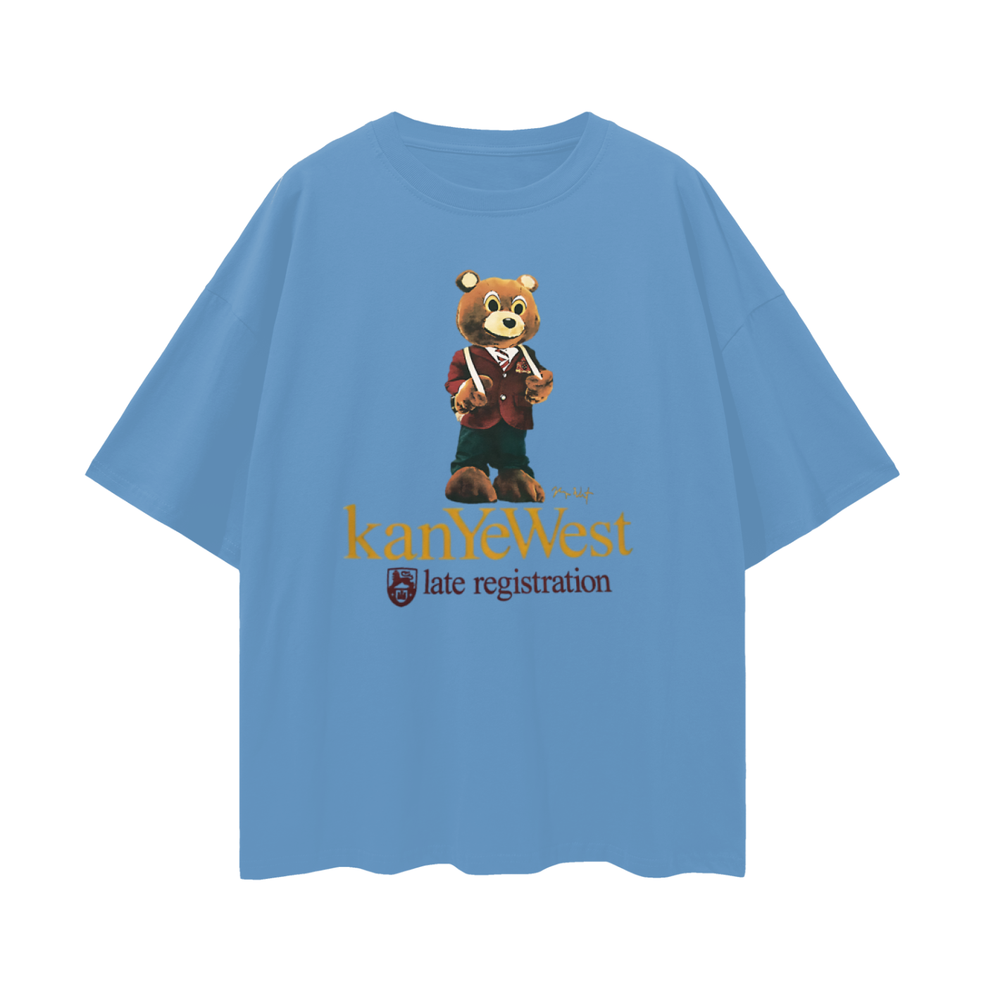 Vintage Like Kanye Late Registration Bear Oversized T Shirt