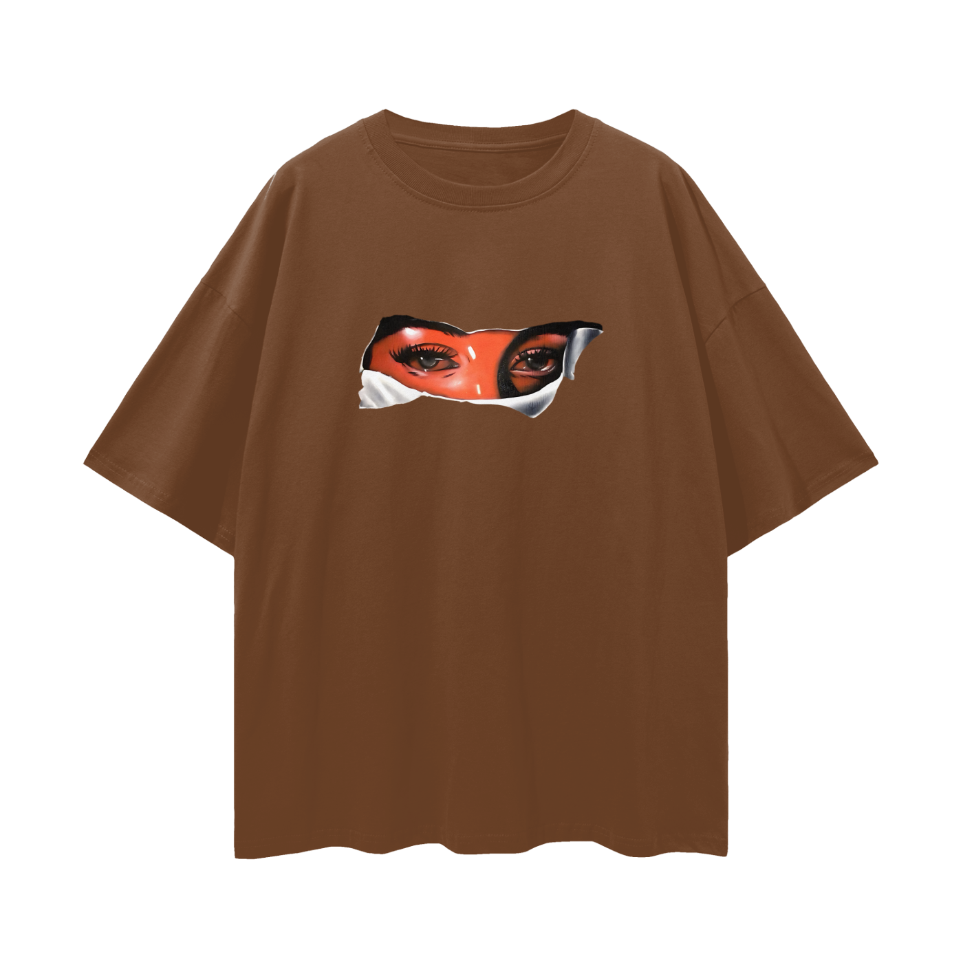 Loving Eyes 90s Vintage Like Graphic Oversized T Shirt